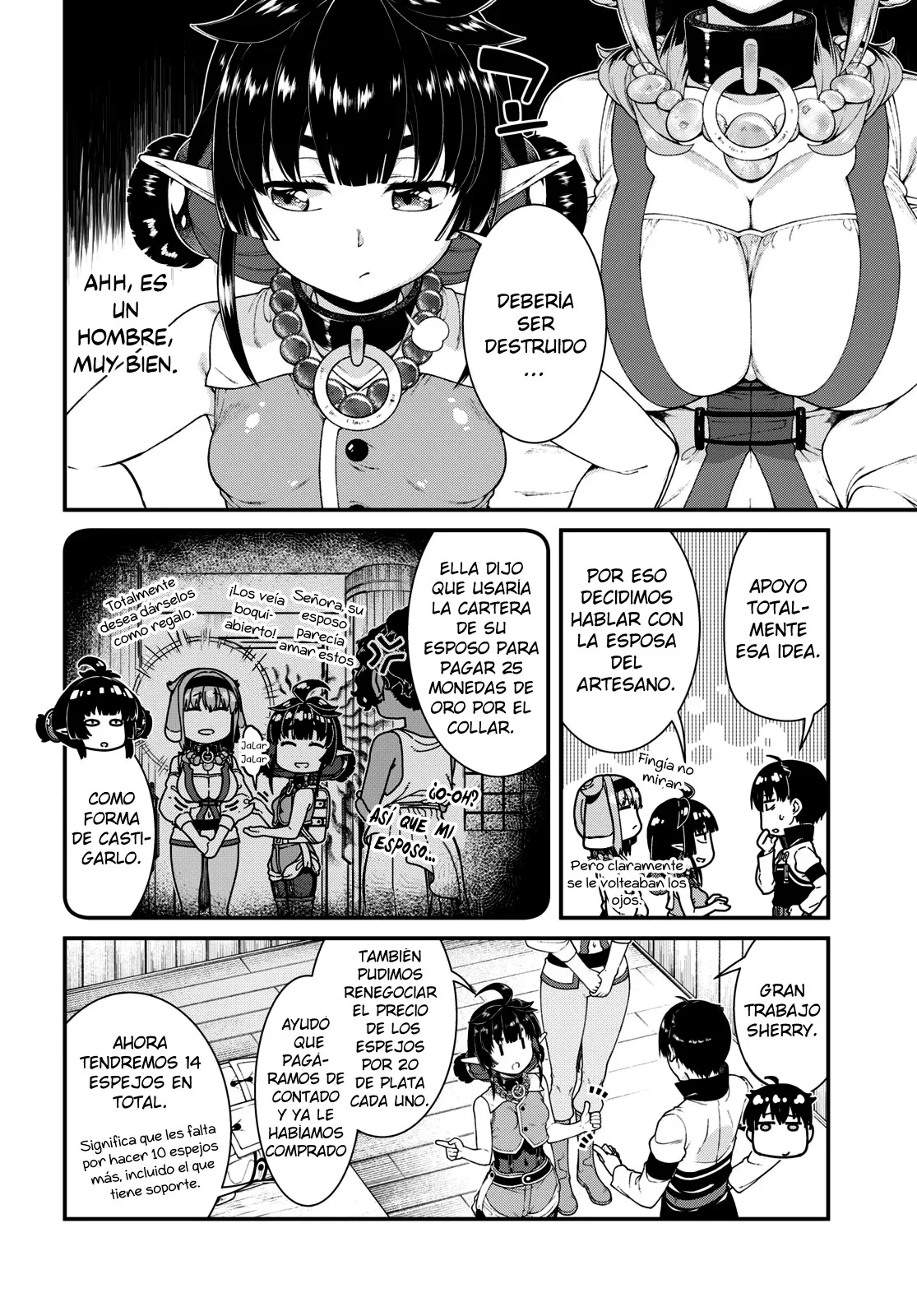 Isekai Meikyuu de Dorei Harem wo Capítulo 83 - Page 14
