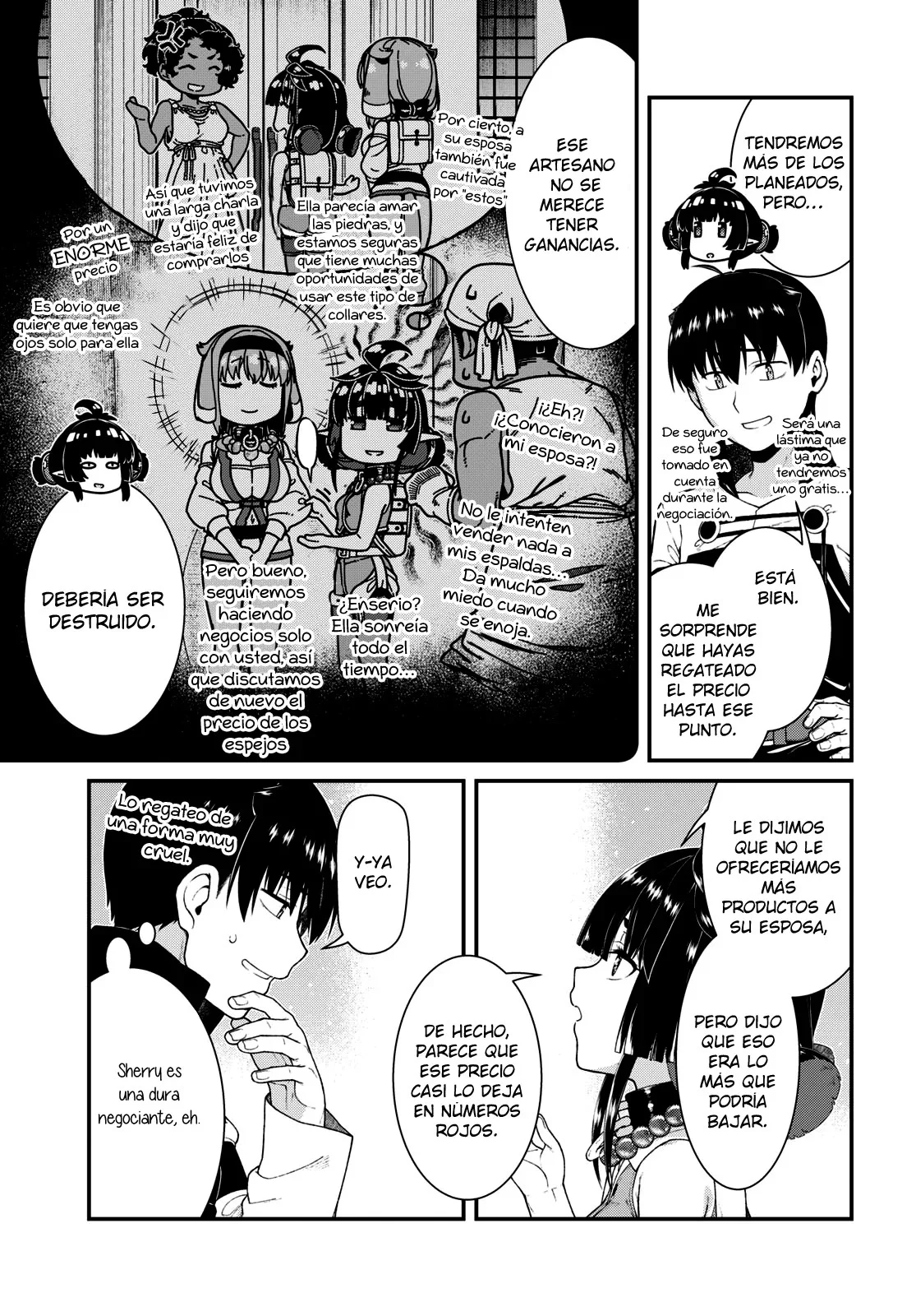 Isekai Meikyuu de Dorei Harem wo Capítulo 83 - Page 15