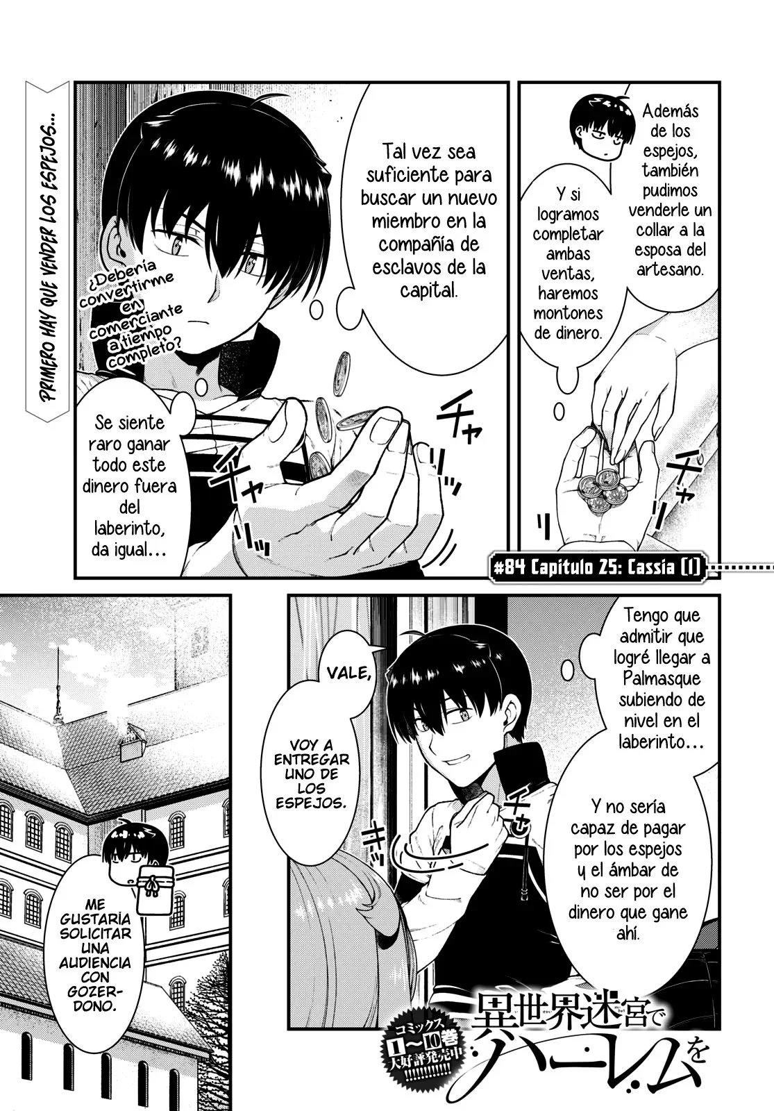Isekai Meikyuu de Dorei Harem wo Capítulo 84 - Page 3