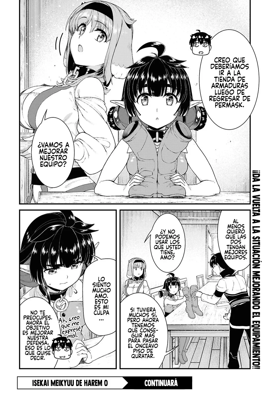 Isekai Meikyuu de Dorei Harem wo Capítulo 85 - Page 17