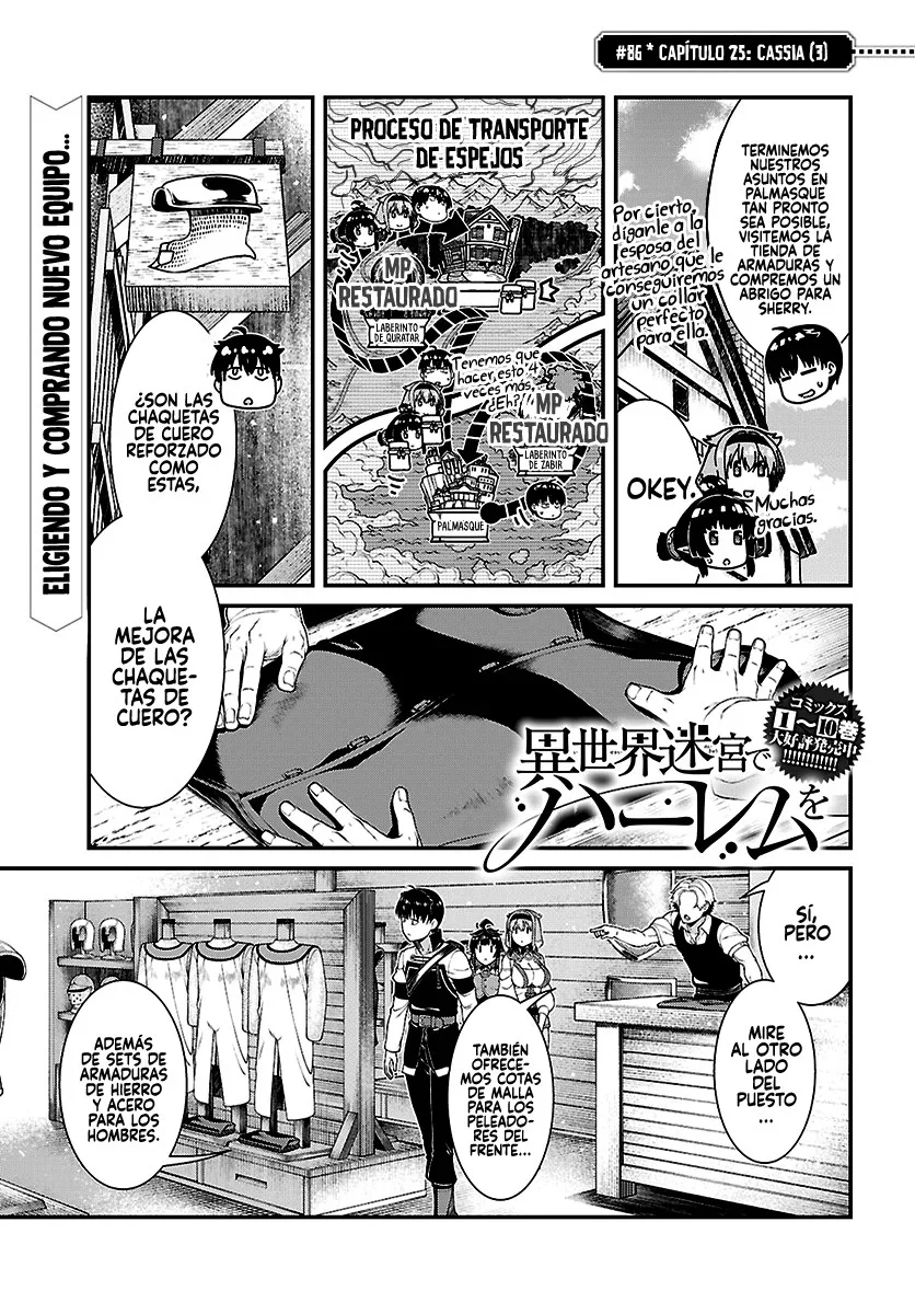 Isekai Meikyuu de Dorei Harem wo Capítulo 86 - Page 2