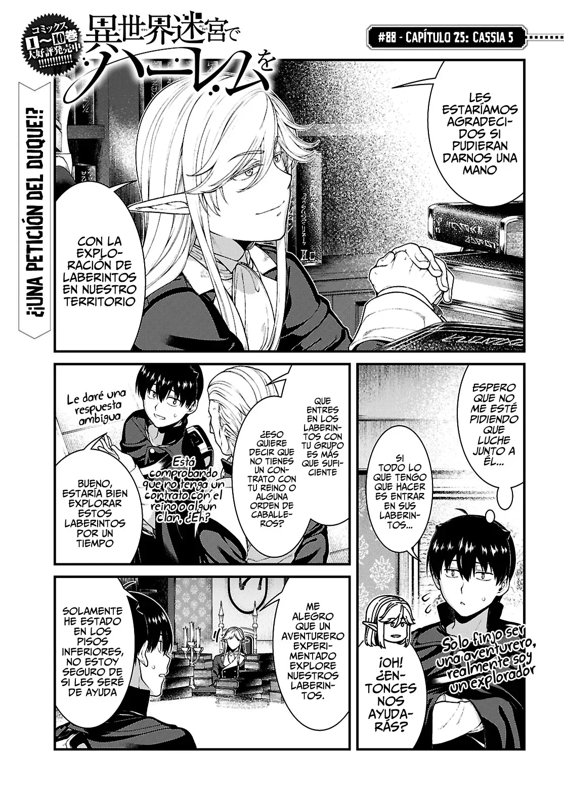 Isekai Meikyuu de Dorei Harem wo Capítulo 88 - Page 2