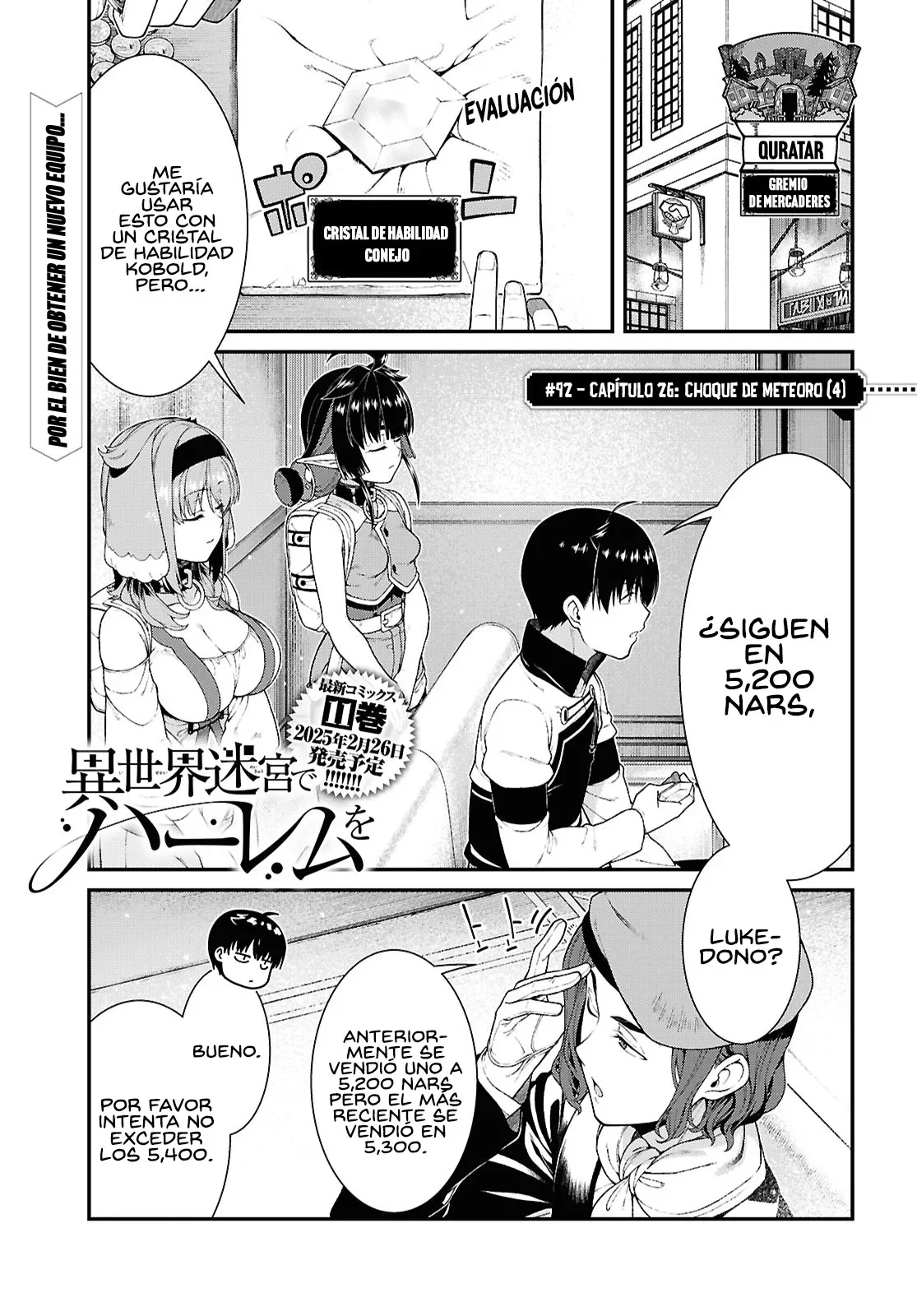 Isekai Meikyuu de Dorei Harem wo Capítulo 92 - Page 2