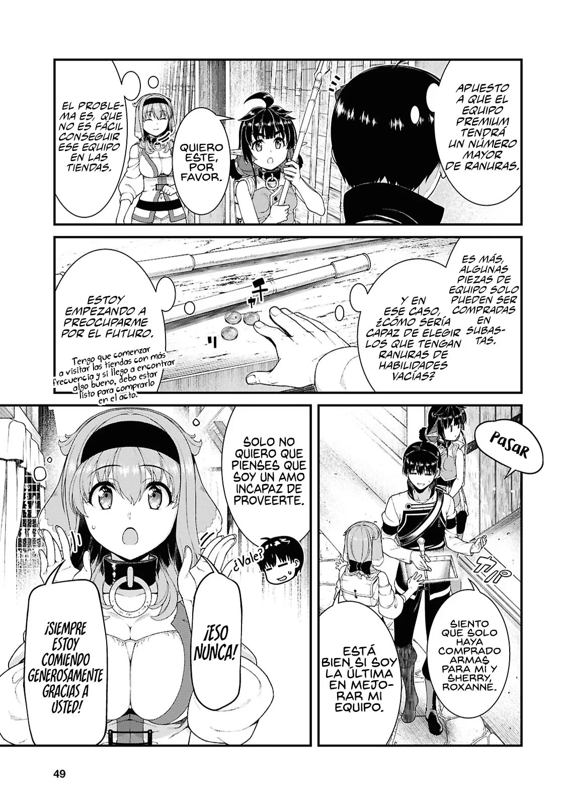 Isekai Meikyuu de Dorei Harem wo Capítulo 92 - Page 6