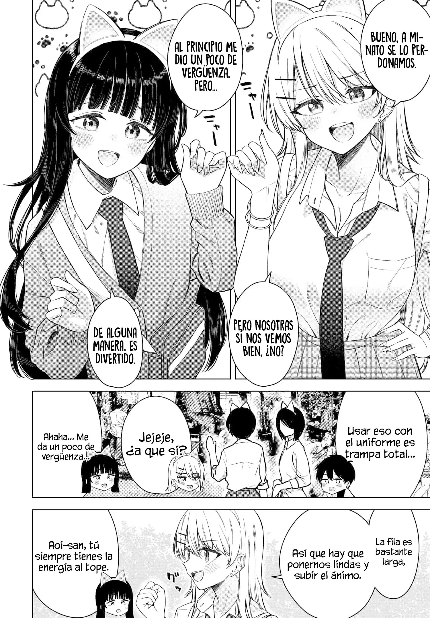 Onna tomodachi ha tanomeba igai to yarasete kureru Capítulo 17.1 - Page 5