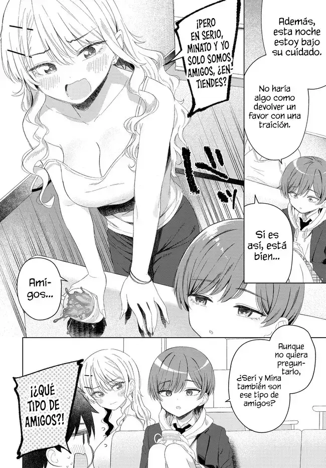 Onna tomodachi ha tanomeba igai to yarasete kureru Capítulo 27.1 - Page 8
