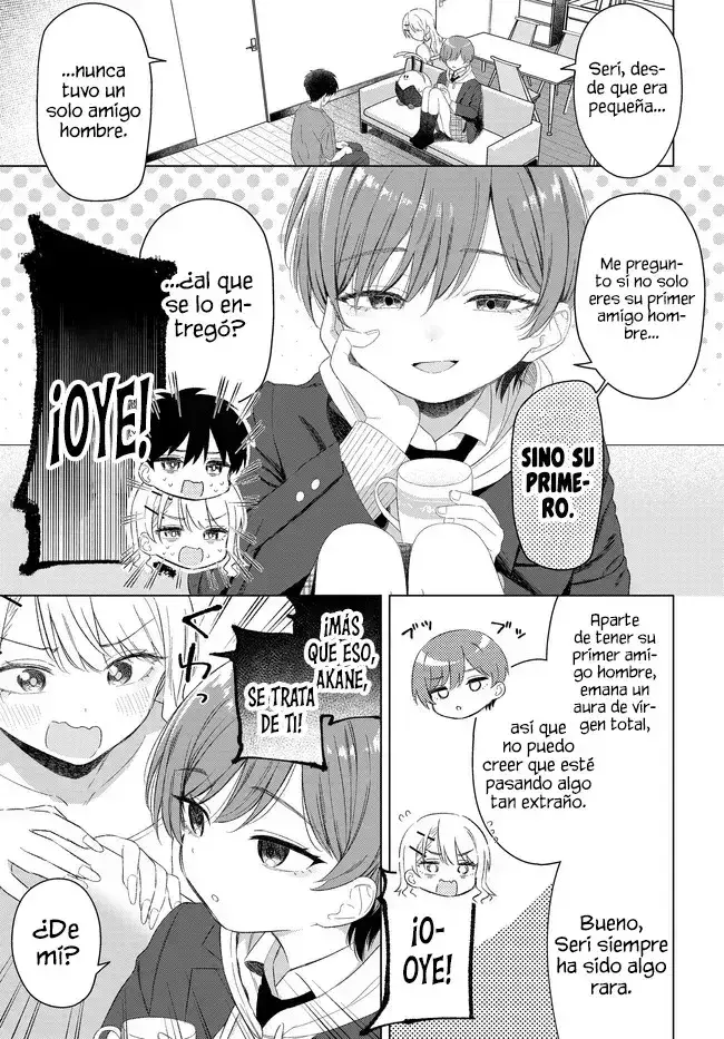 Onna tomodachi ha tanomeba igai to yarasete kureru Capítulo 27.1 - Page 9