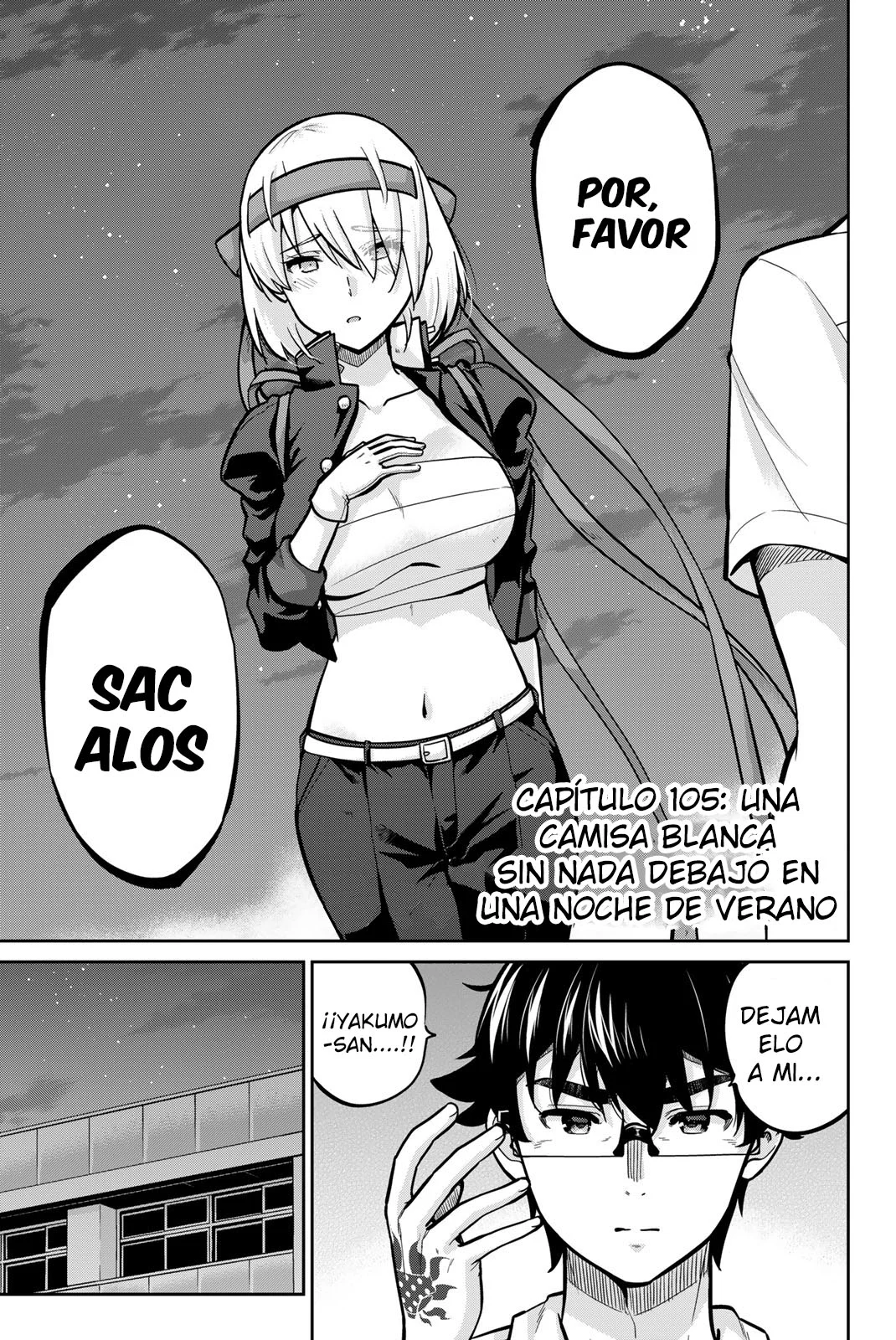 Onegai, Nugashite Capítulo 105 - Page 1