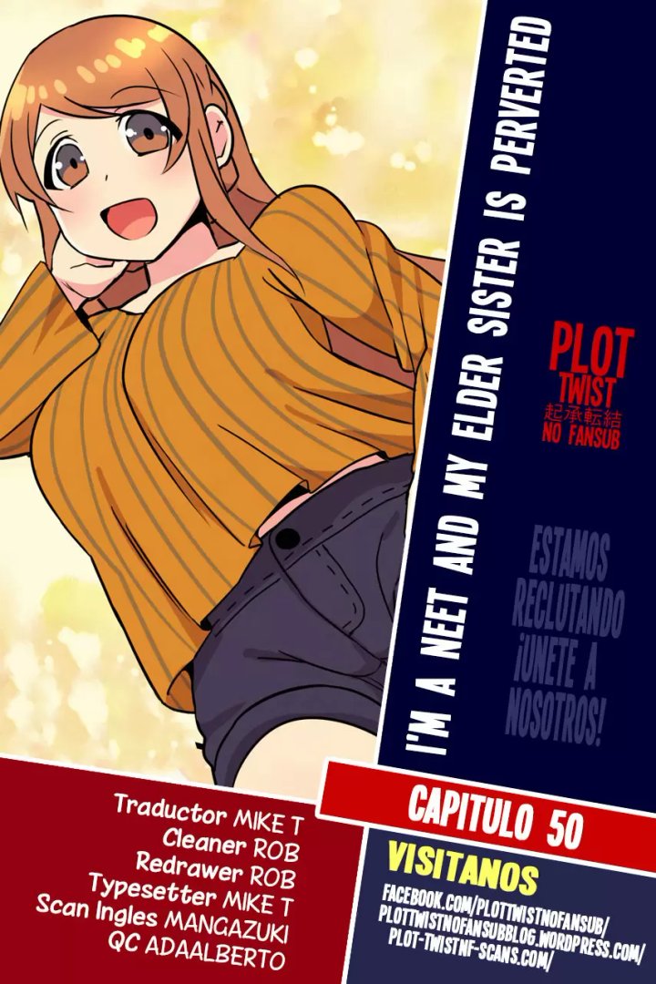 I'm a NEET and My Elder Sister is Perverted Capítulo 50 - Page 1