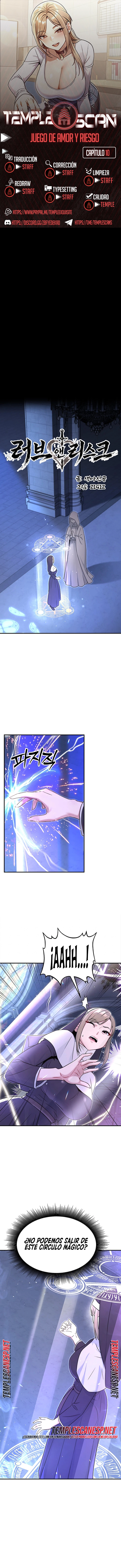 Juego de Amor y Riesgo Capítulo 10 - Page 1