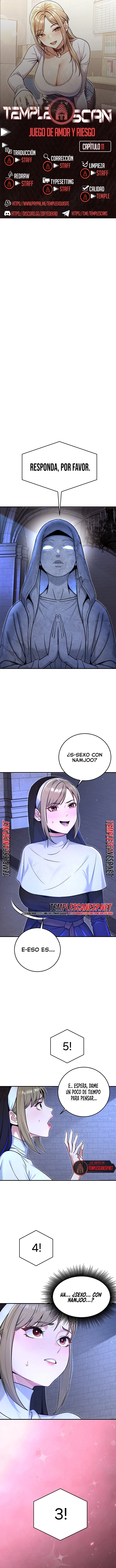 Juego de Amor y Riesgo Capítulo 11 - Page 1