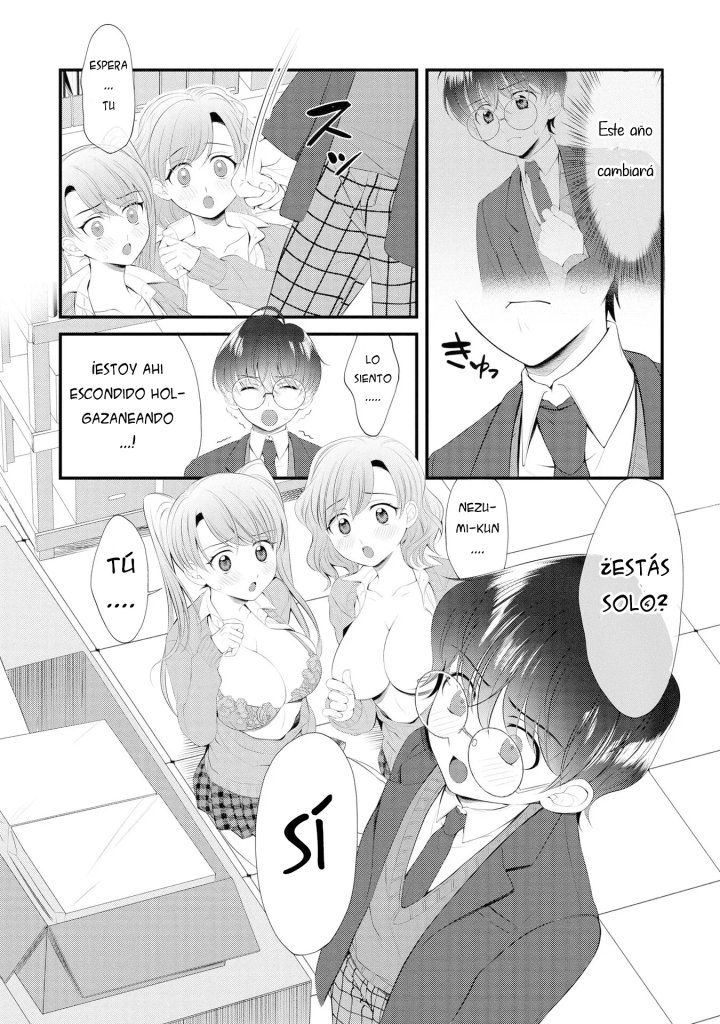 Las hermanas Gal quieren cuidar del solitario Nezumi-kun Capítulo 1 - Page 27