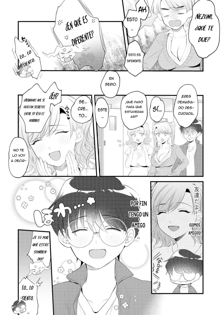 Las hermanas Gal quieren cuidar del solitario Nezumi-kun Capítulo 2 - Page 25