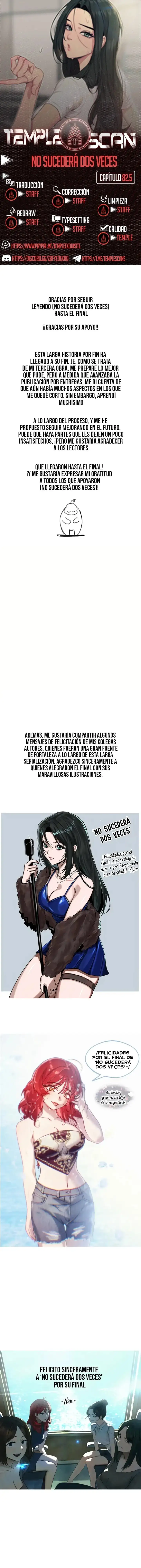 No caeré por segunda vez Capítulo 83 - Page 1