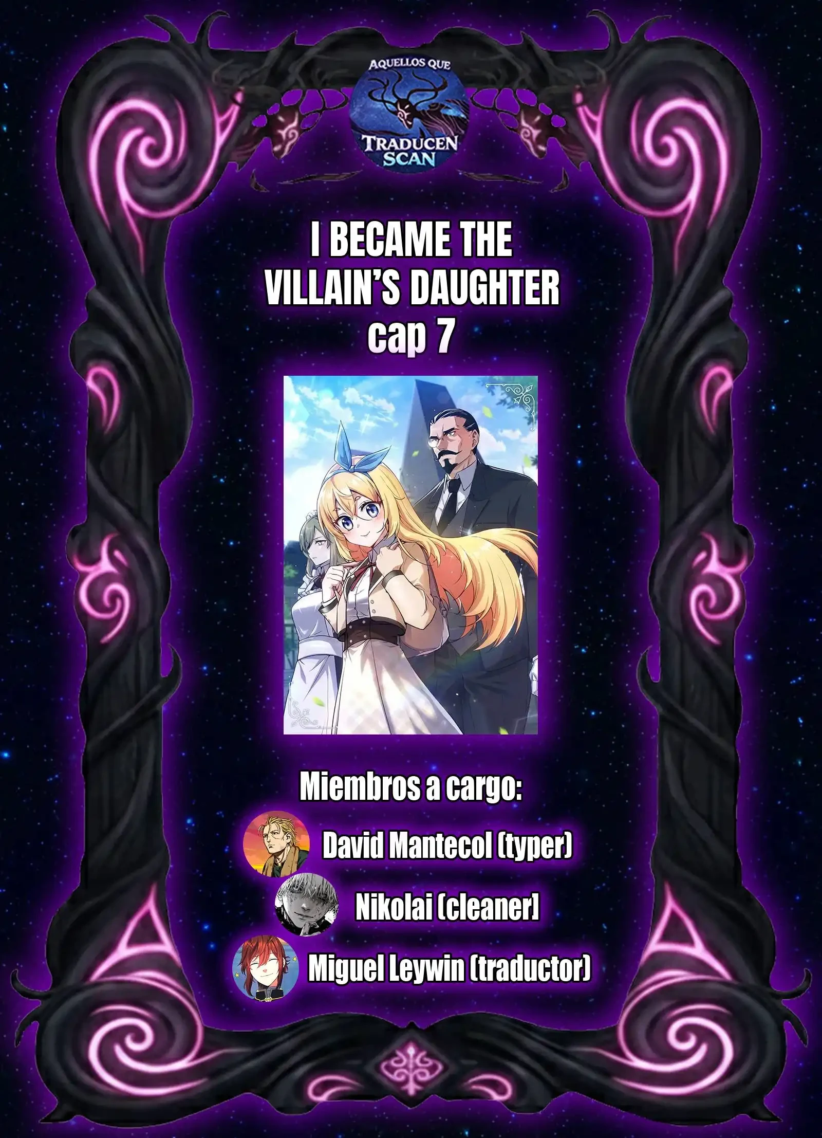 I Became the Academy Villain’s Daughter Capítulo 7 - Page 1