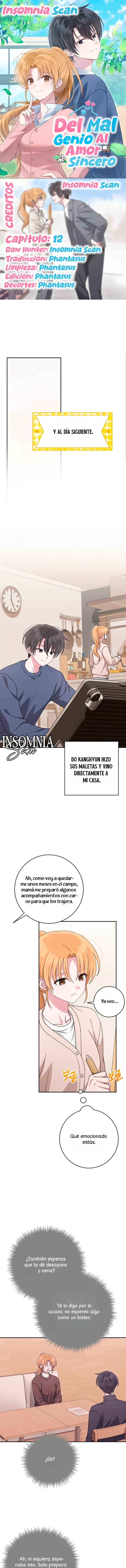 Del Mal Genio Al Amor Sincero Capítulo 12 - Page 1