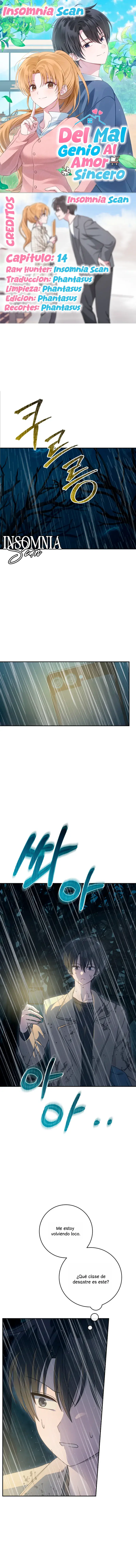Del Mal Genio Al Amor Sincero Capítulo 14 - Page 1
