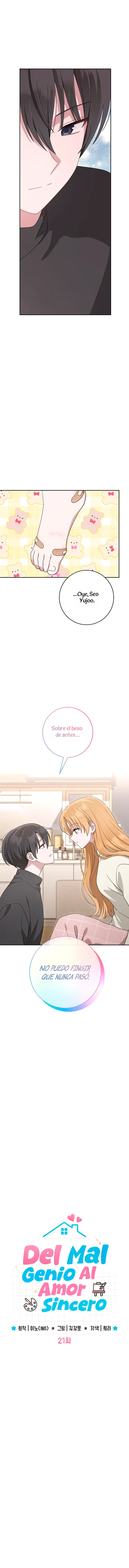 Del Mal Genio Al Amor Sincero Capítulo 21 - Page 9