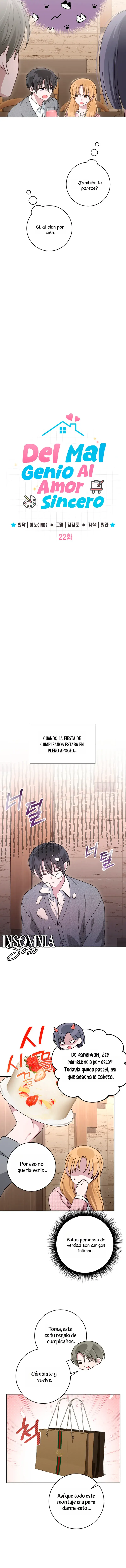 Del Mal Genio Al Amor Sincero Capítulo 22 - Page 6