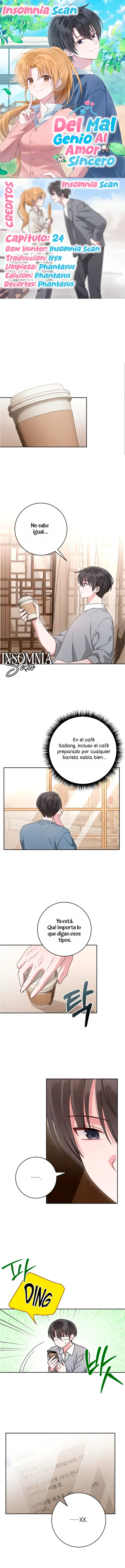 Del Mal Genio Al Amor Sincero Capítulo 24 - Page 1