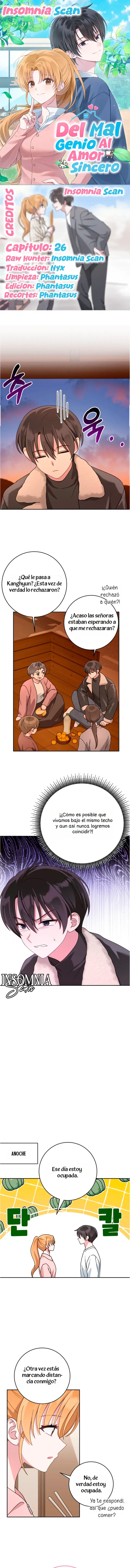 Del Mal Genio Al Amor Sincero Capítulo 26 - Page 1