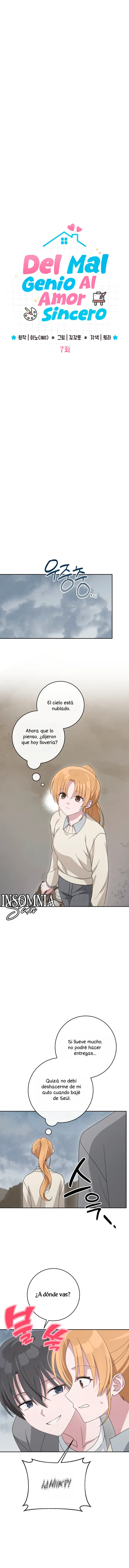 Del Mal Genio Al Amor Sincero Capítulo 7 - Page 8