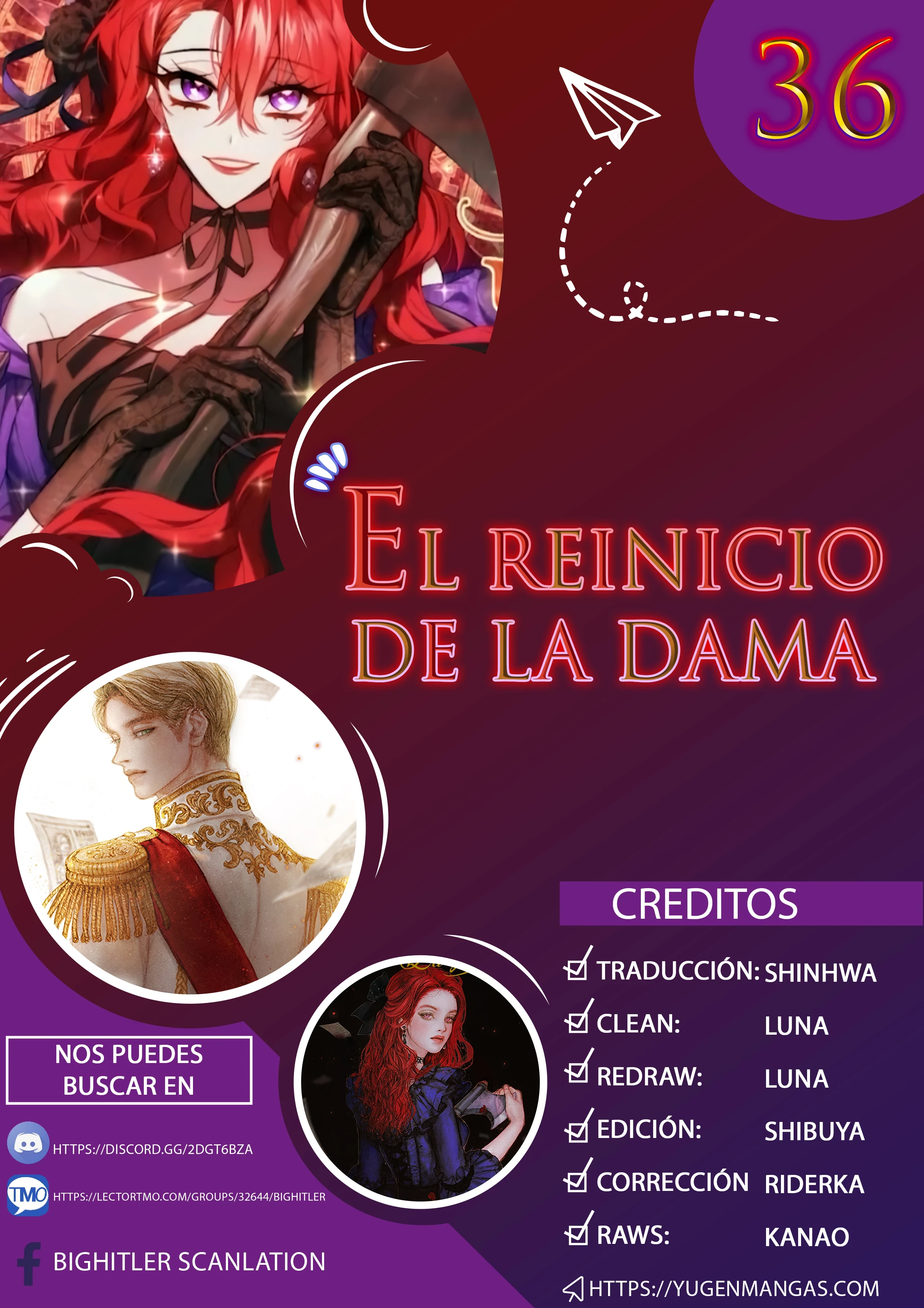 El reinicio de la Dama Capítulo 36 - Page 1