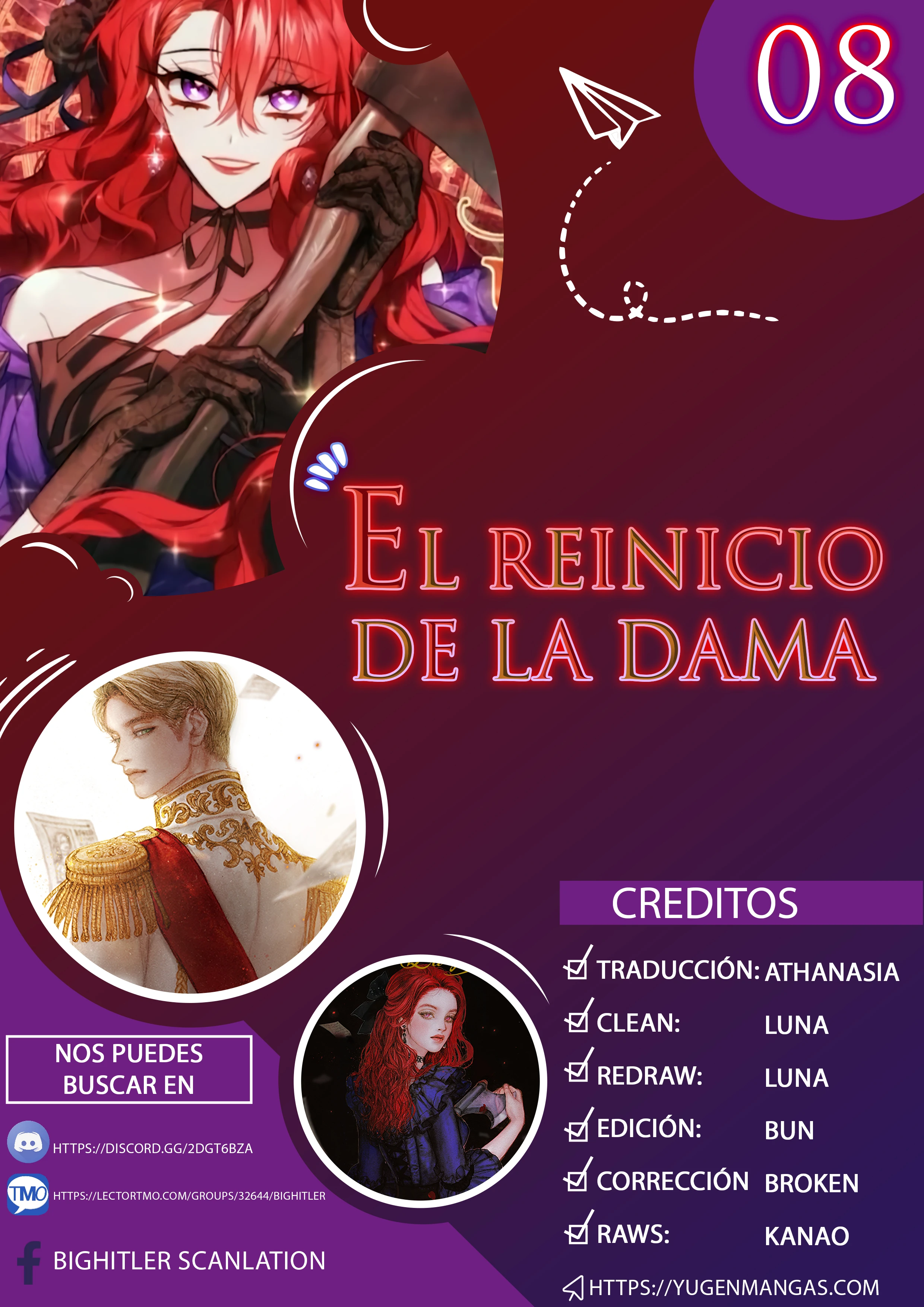 El reinicio de la Dama Capítulo 8 - Page 1