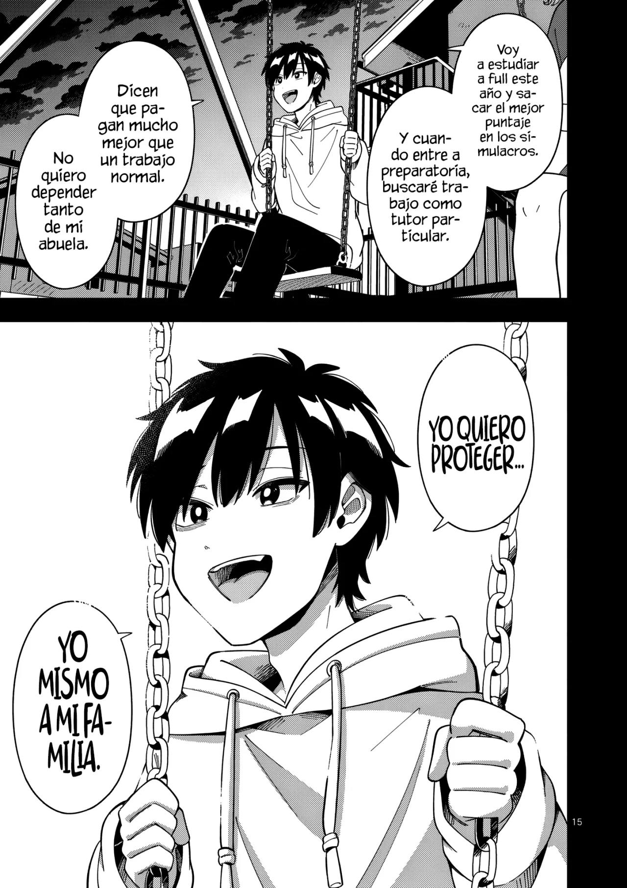 OOKAMI WA TSUKI NI KOI WO SURU Capítulo 35 - Page 18