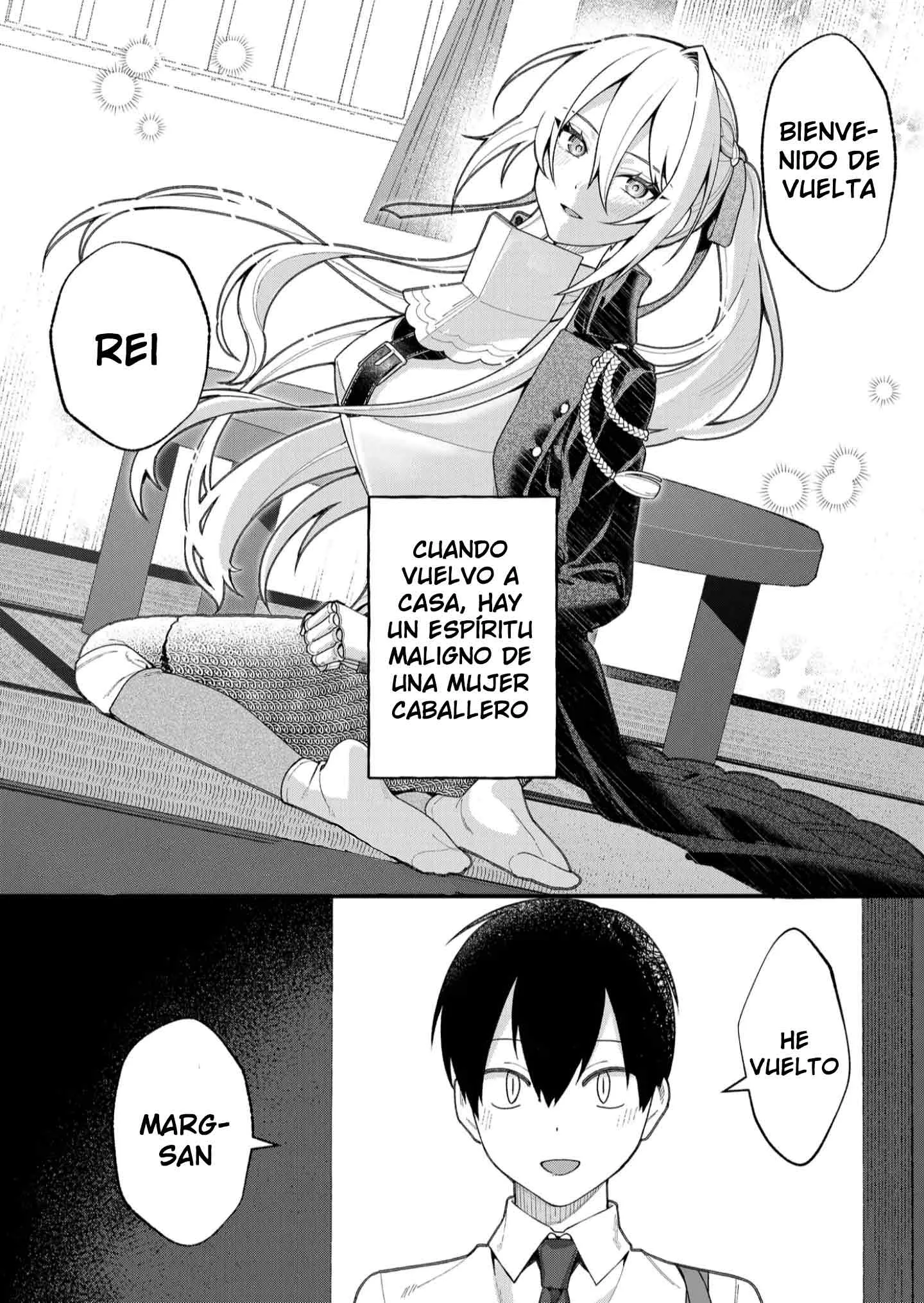 Siempre que regreso a casa, estará alli el fantasma de la Caballero Santa Capítulo 26 - Page 2