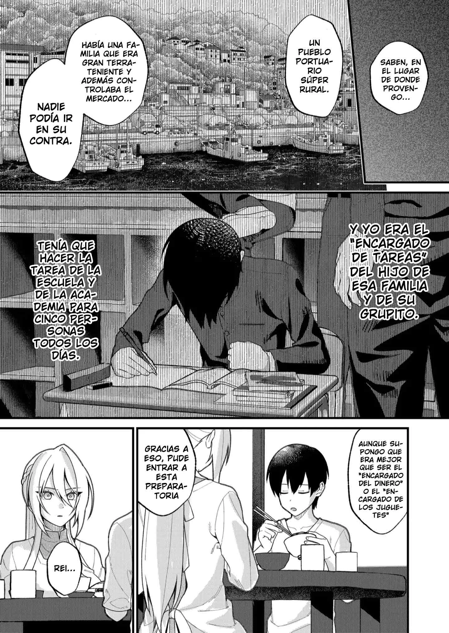 Siempre que regreso a casa, estará alli el fantasma de la Caballero Santa Capítulo 26 - Page 5