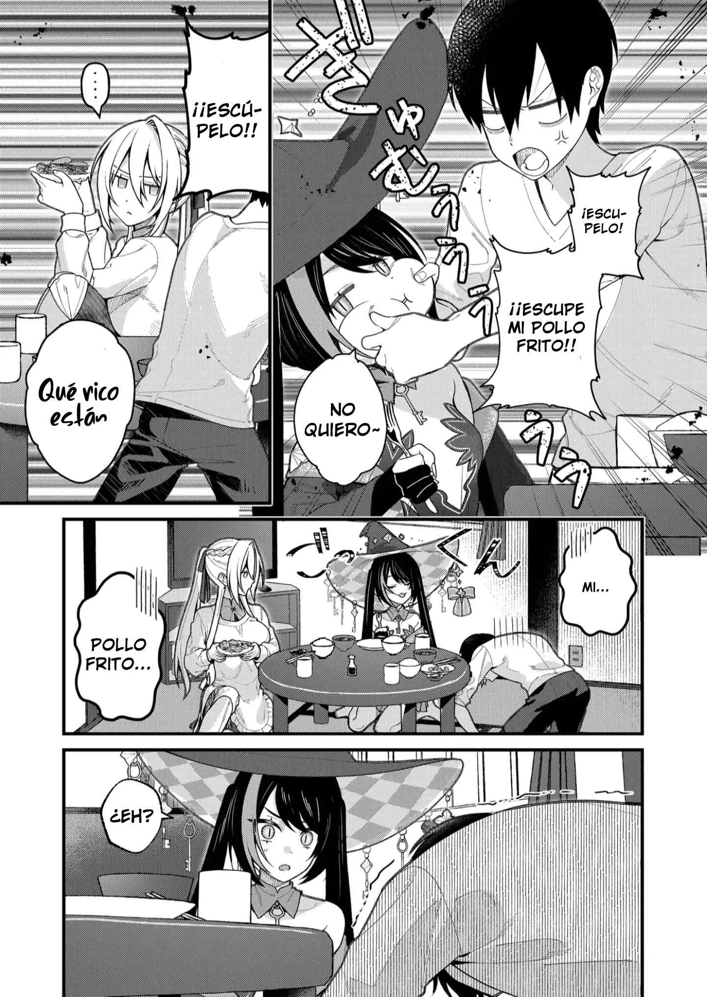Siempre que regreso a casa, estará alli el fantasma de la Caballero Santa Capítulo 26 - Page 7