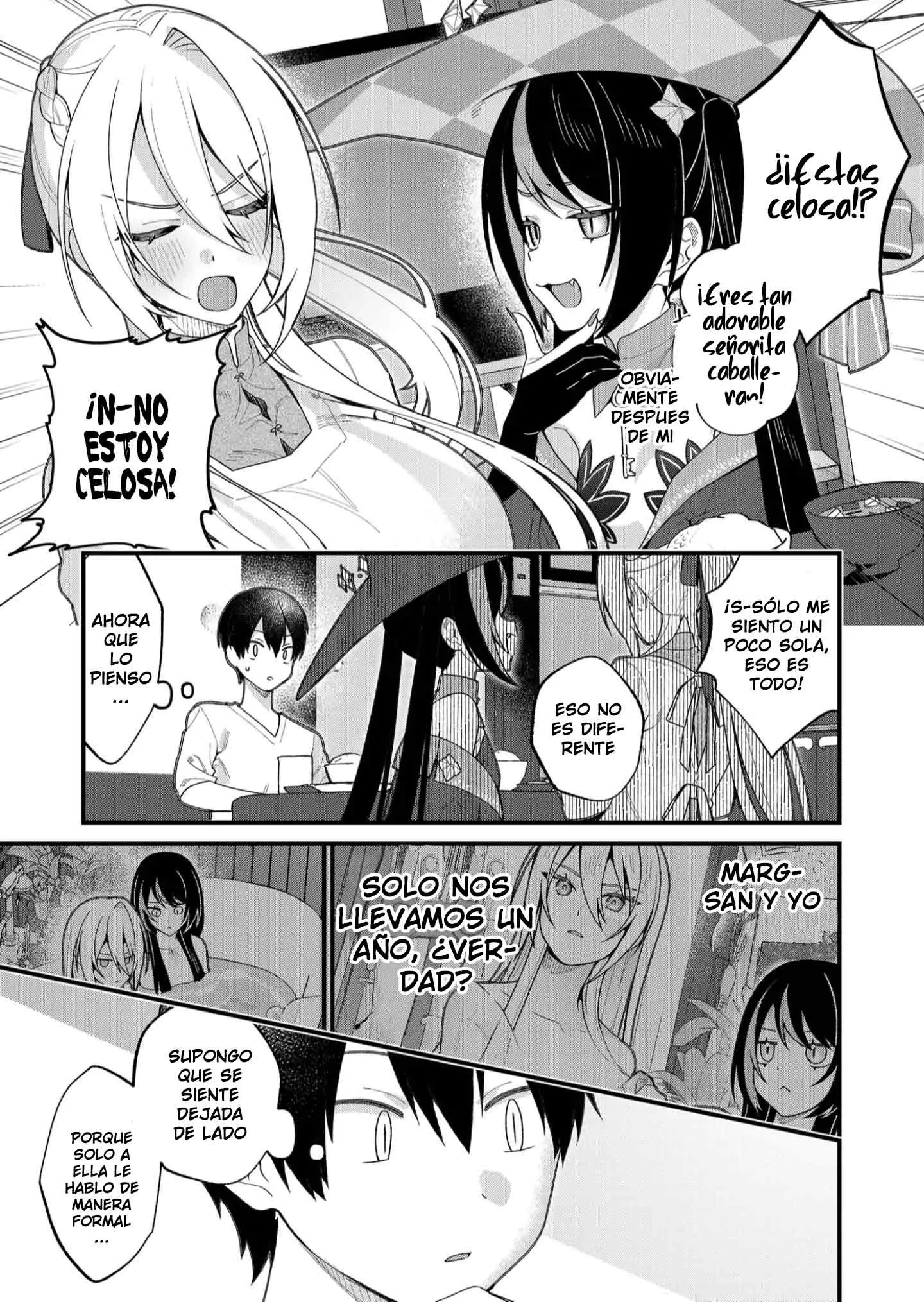 Siempre que regreso a casa, estará alli el fantasma de la Caballero Santa Capítulo 26 - Page 11