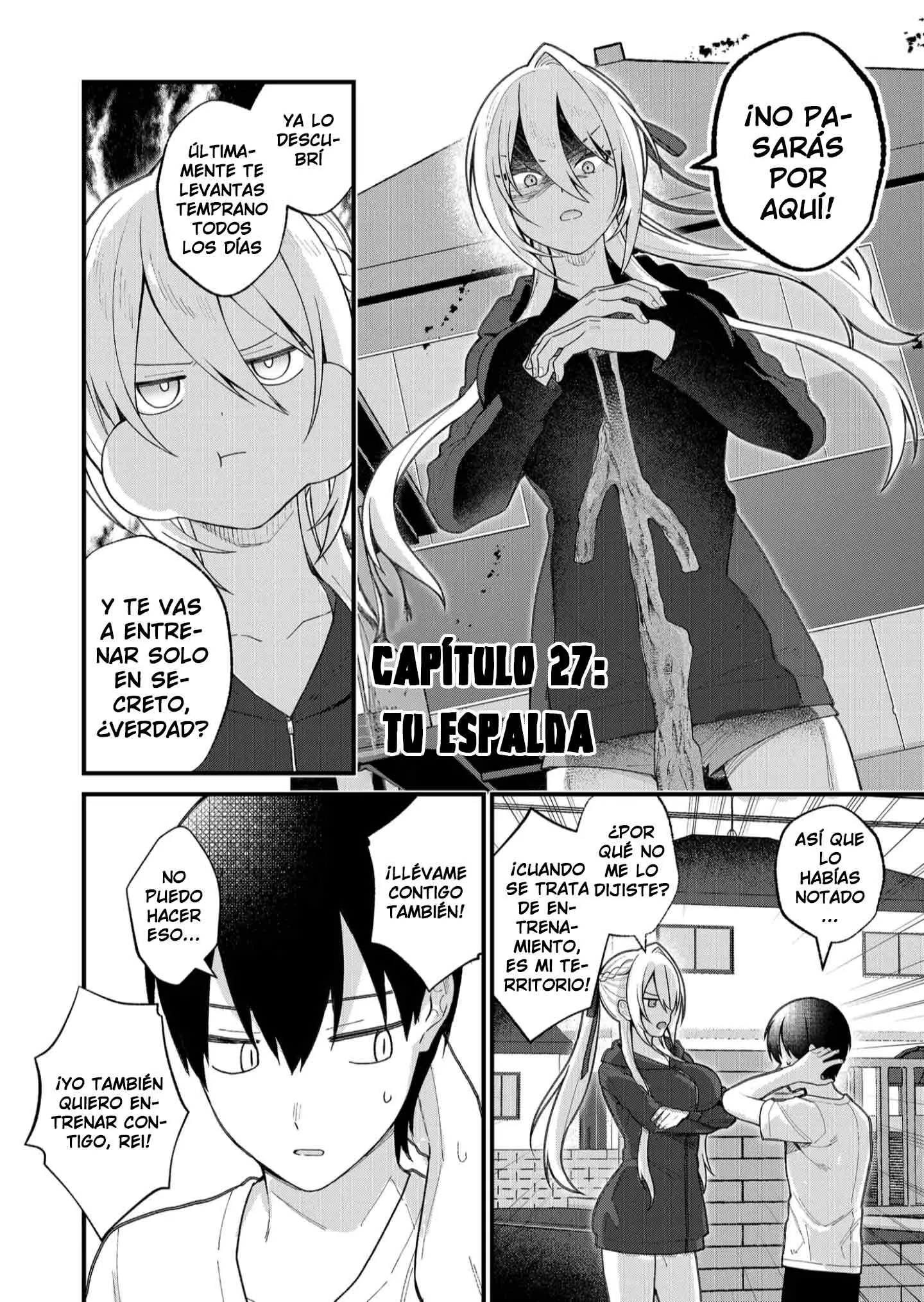 Siempre que regreso a casa, estará alli el fantasma de la Caballero Santa Capítulo 27 - Page 2