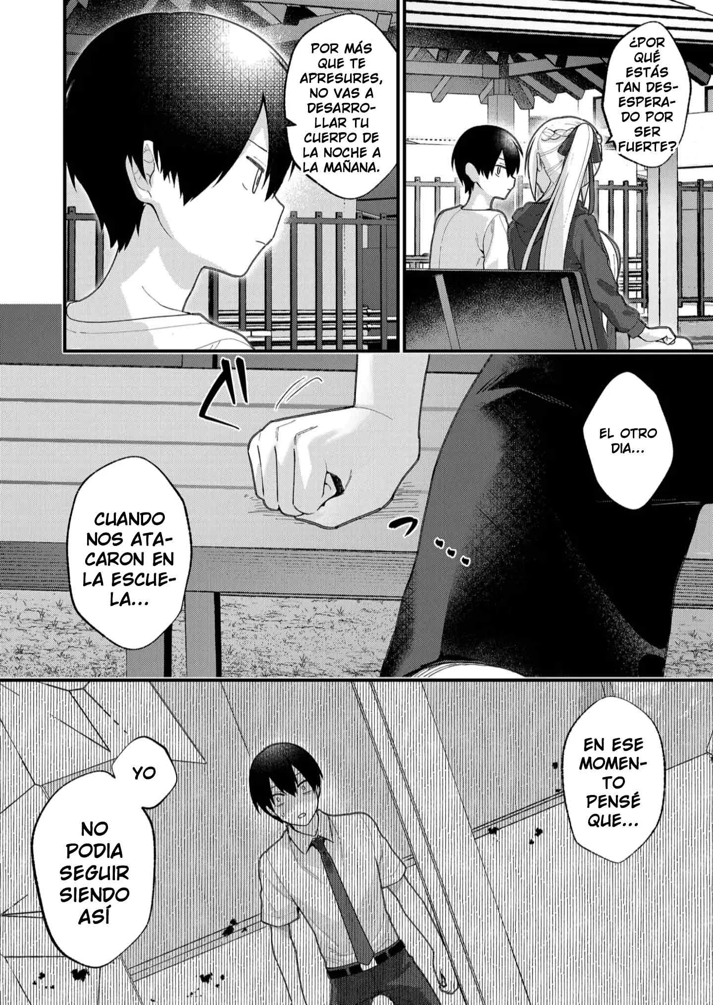 Siempre que regreso a casa, estará alli el fantasma de la Caballero Santa Capítulo 27 - Page 10