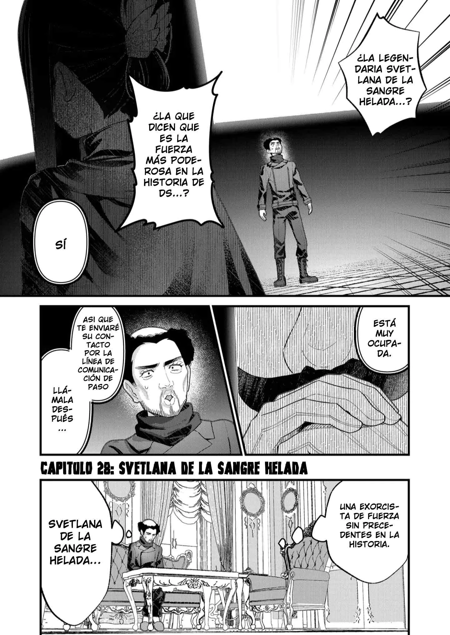 Siempre que regreso a casa, estará alli el fantasma de la Caballero Santa Capítulo 28 - Page 2