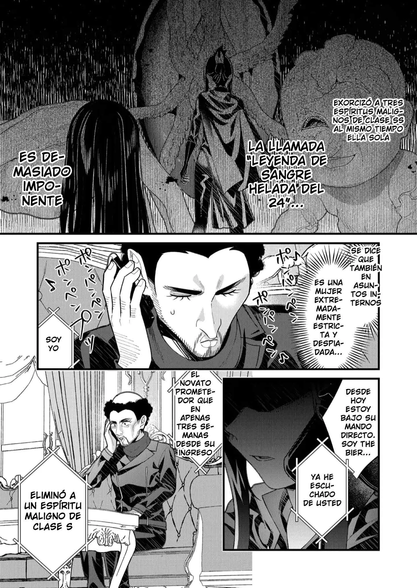 Siempre que regreso a casa, estará alli el fantasma de la Caballero Santa Capítulo 28 - Page 3