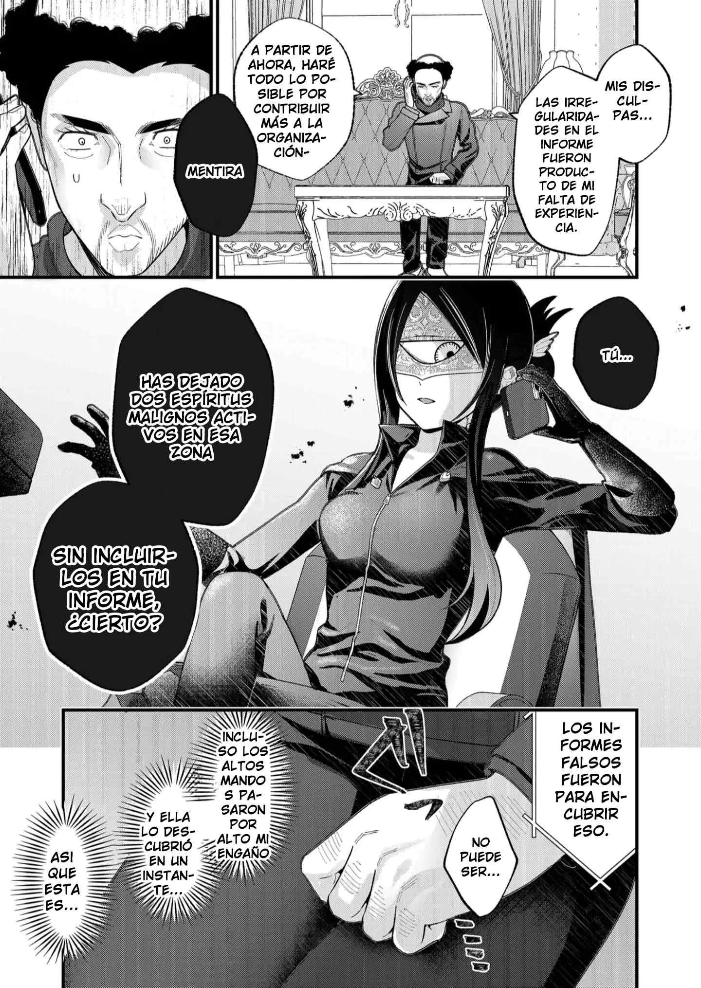 Siempre que regreso a casa, estará alli el fantasma de la Caballero Santa Capítulo 28 - Page 7