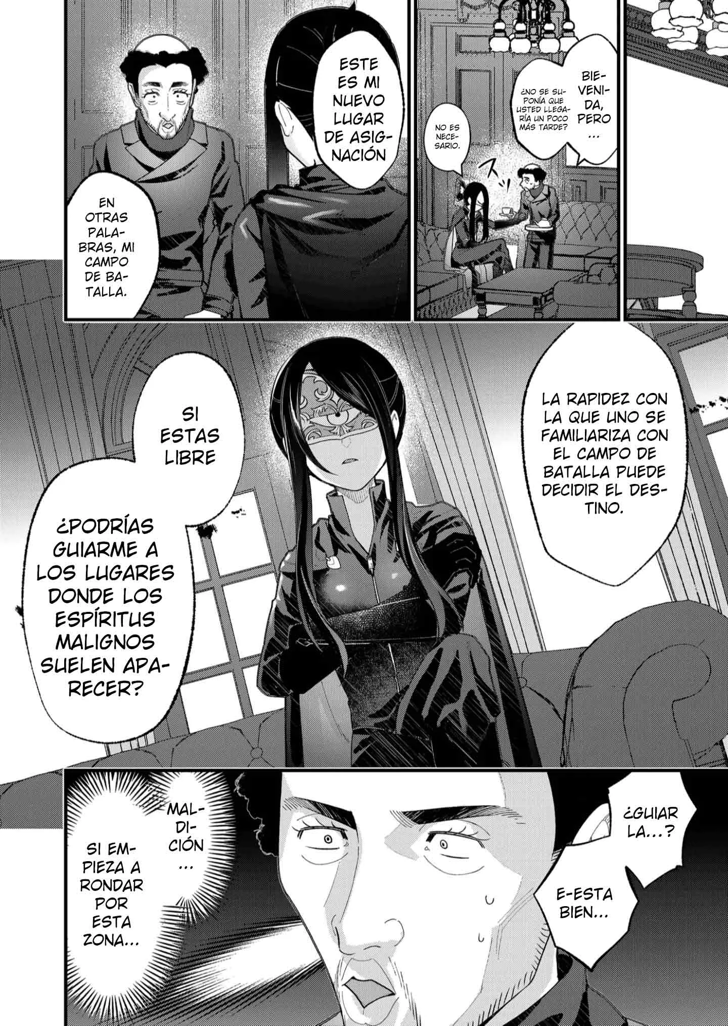 Siempre que regreso a casa, estará alli el fantasma de la Caballero Santa Capítulo 29 - Page 2
