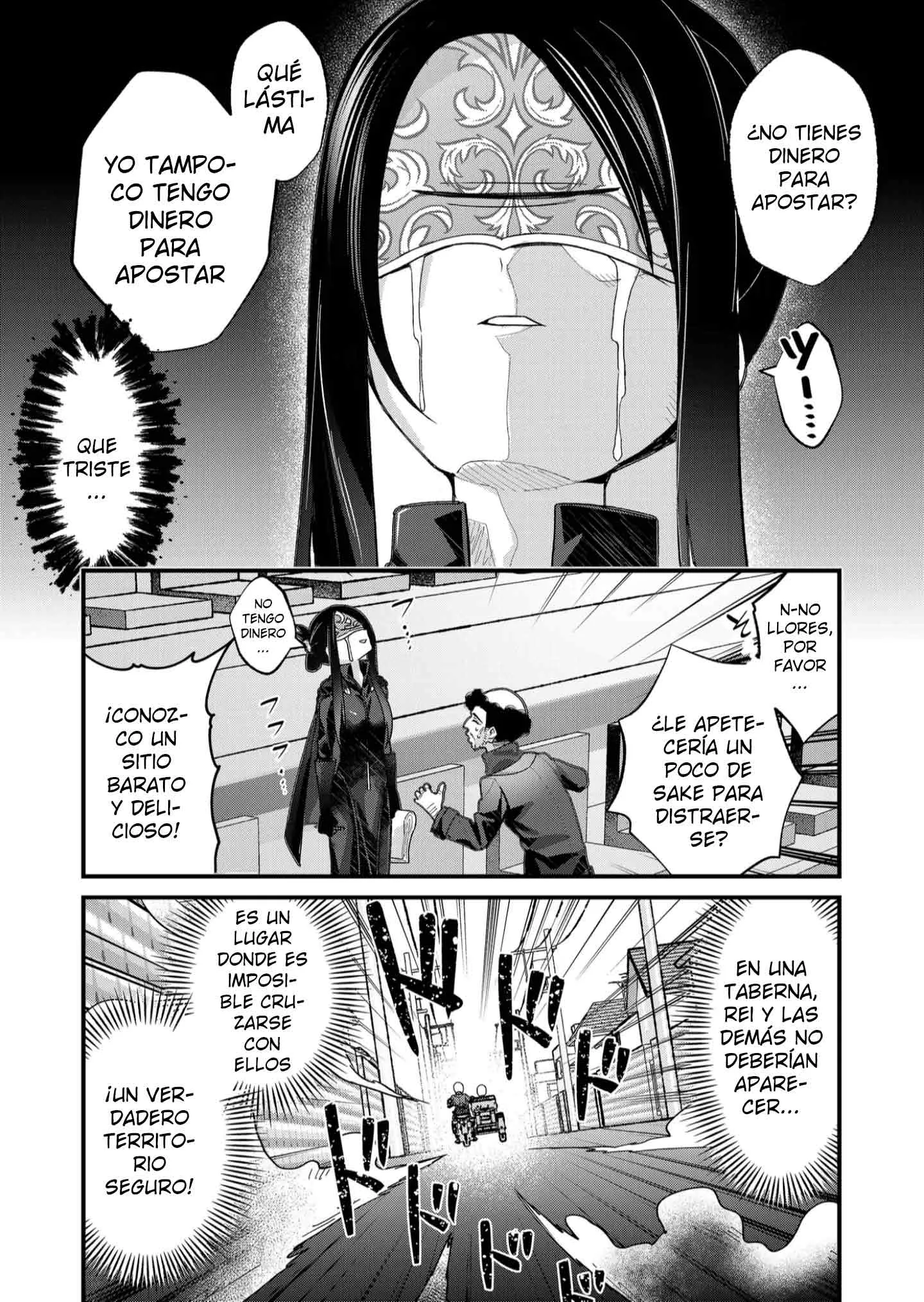 Siempre que regreso a casa, estará alli el fantasma de la Caballero Santa Capítulo 29 - Page 8
