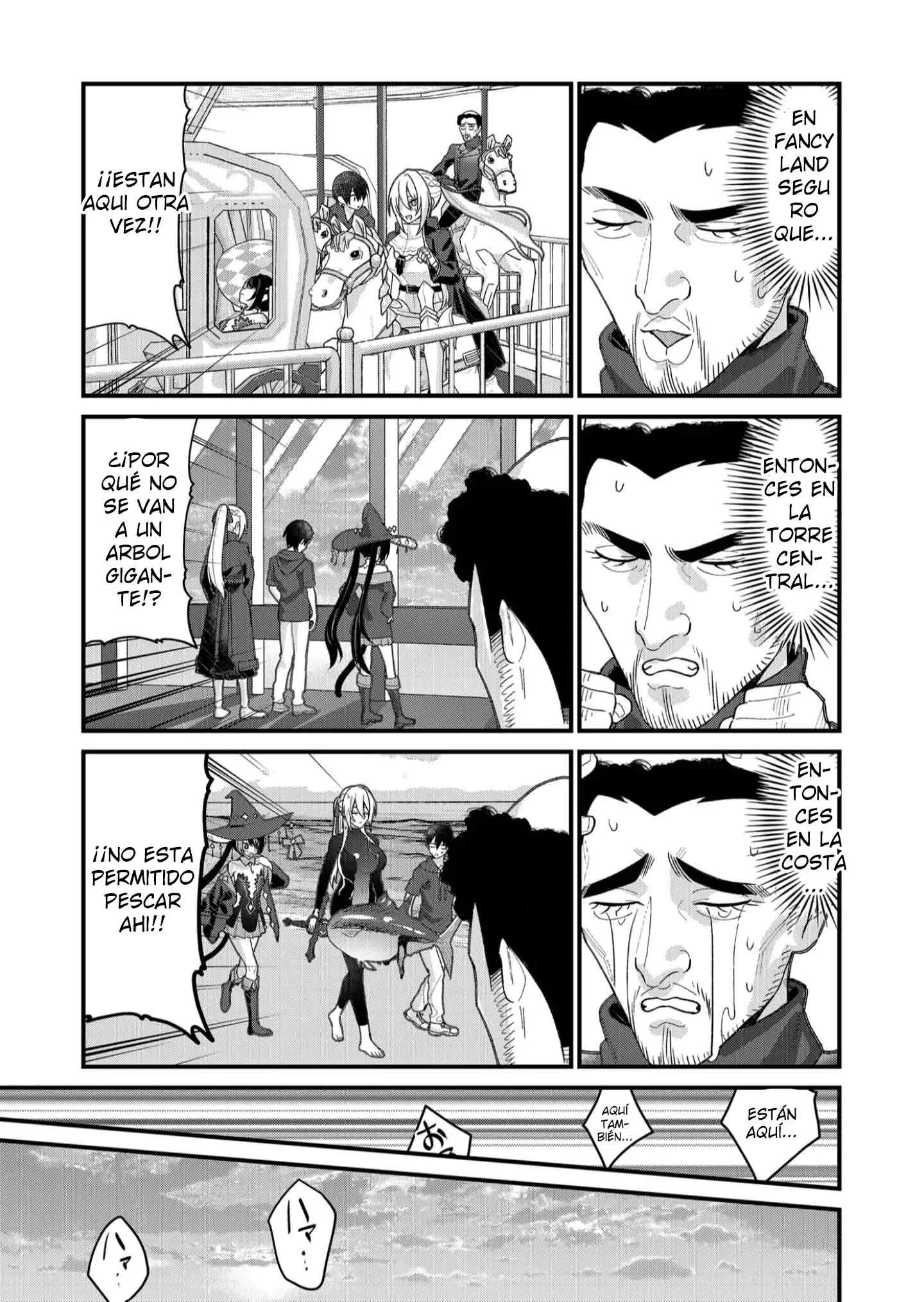 Siempre que regreso a casa, estará alli el fantasma de la Caballero Santa Capítulo 29 - Page 10