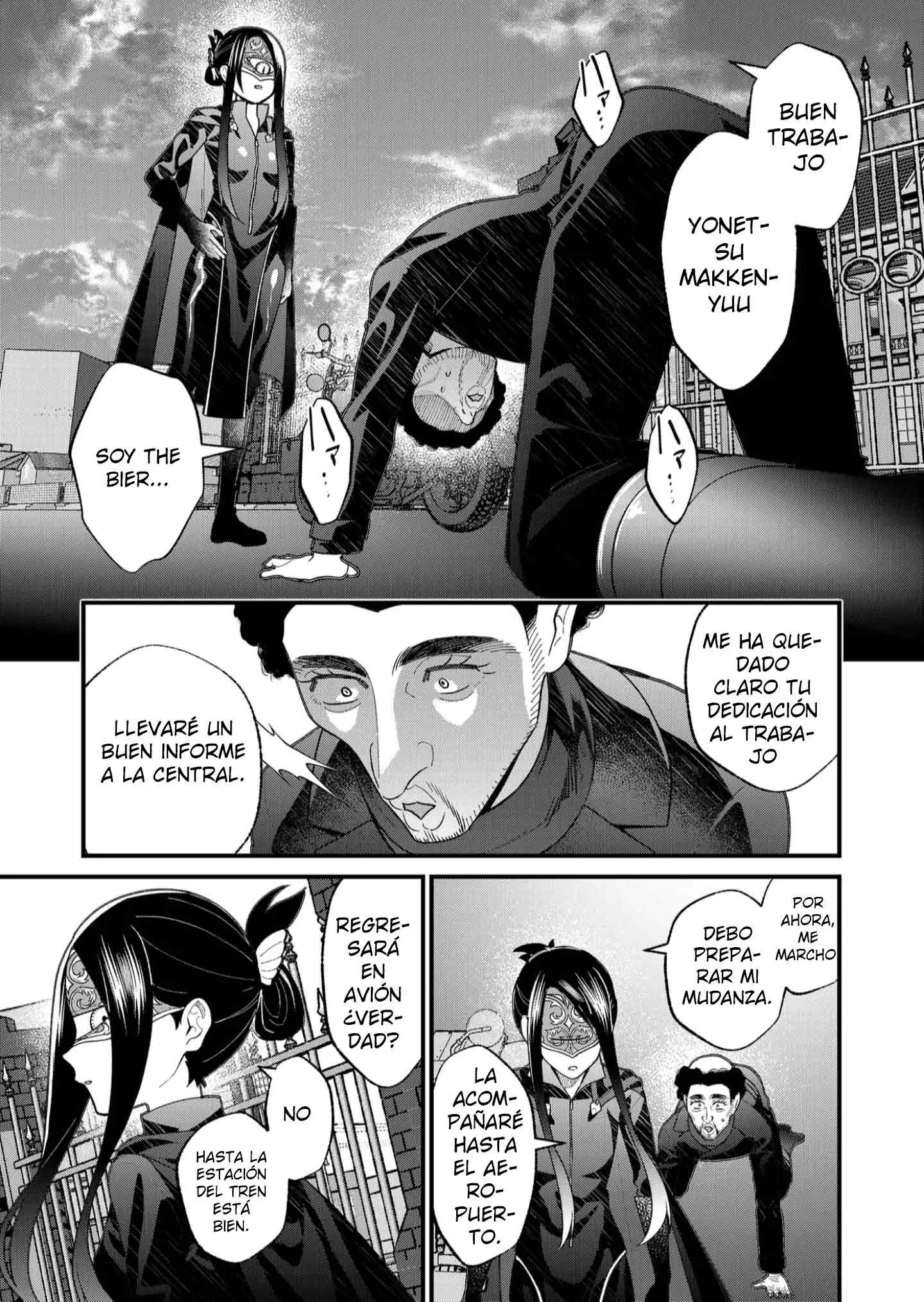 Siempre que regreso a casa, estará alli el fantasma de la Caballero Santa Capítulo 29 - Page 11