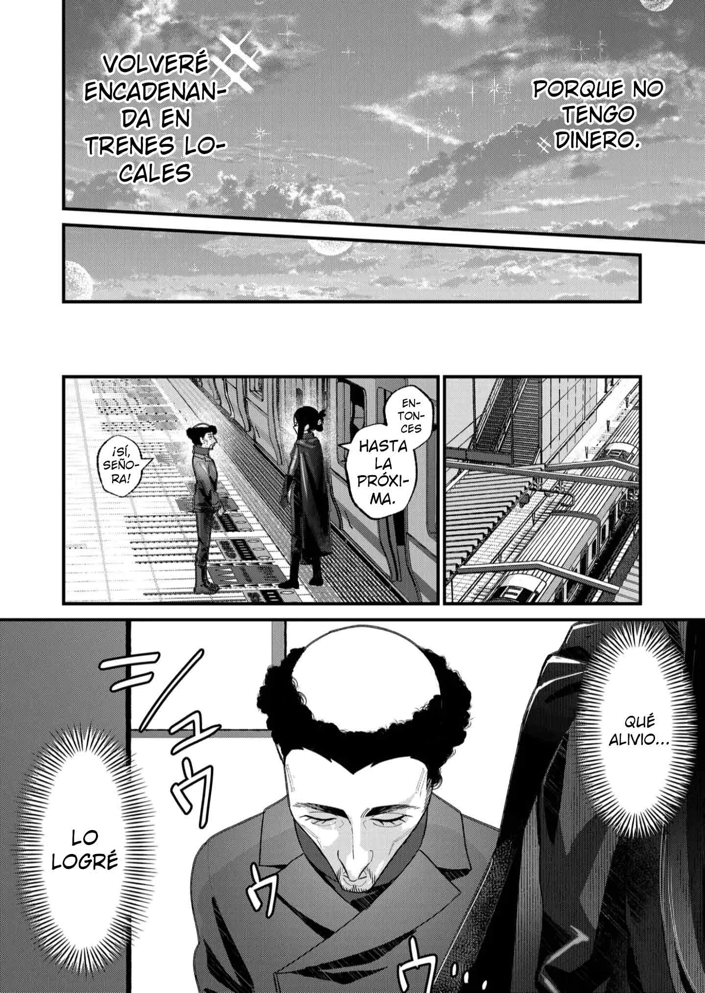 Siempre que regreso a casa, estará alli el fantasma de la Caballero Santa Capítulo 29 - Page 12