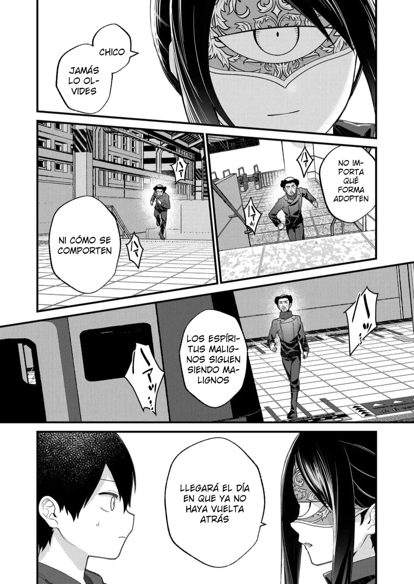 Siempre que regreso a casa, estará alli el fantasma de la Caballero Santa Capítulo 30 - Page 12