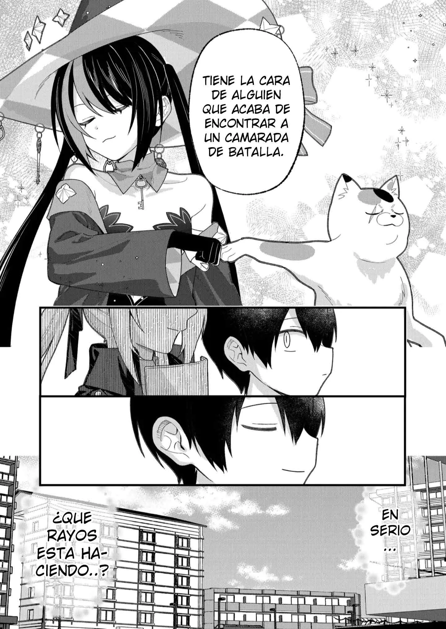 Siempre que regreso a casa, estará alli el fantasma de la Caballero Santa Capítulo 31 - Page 16
