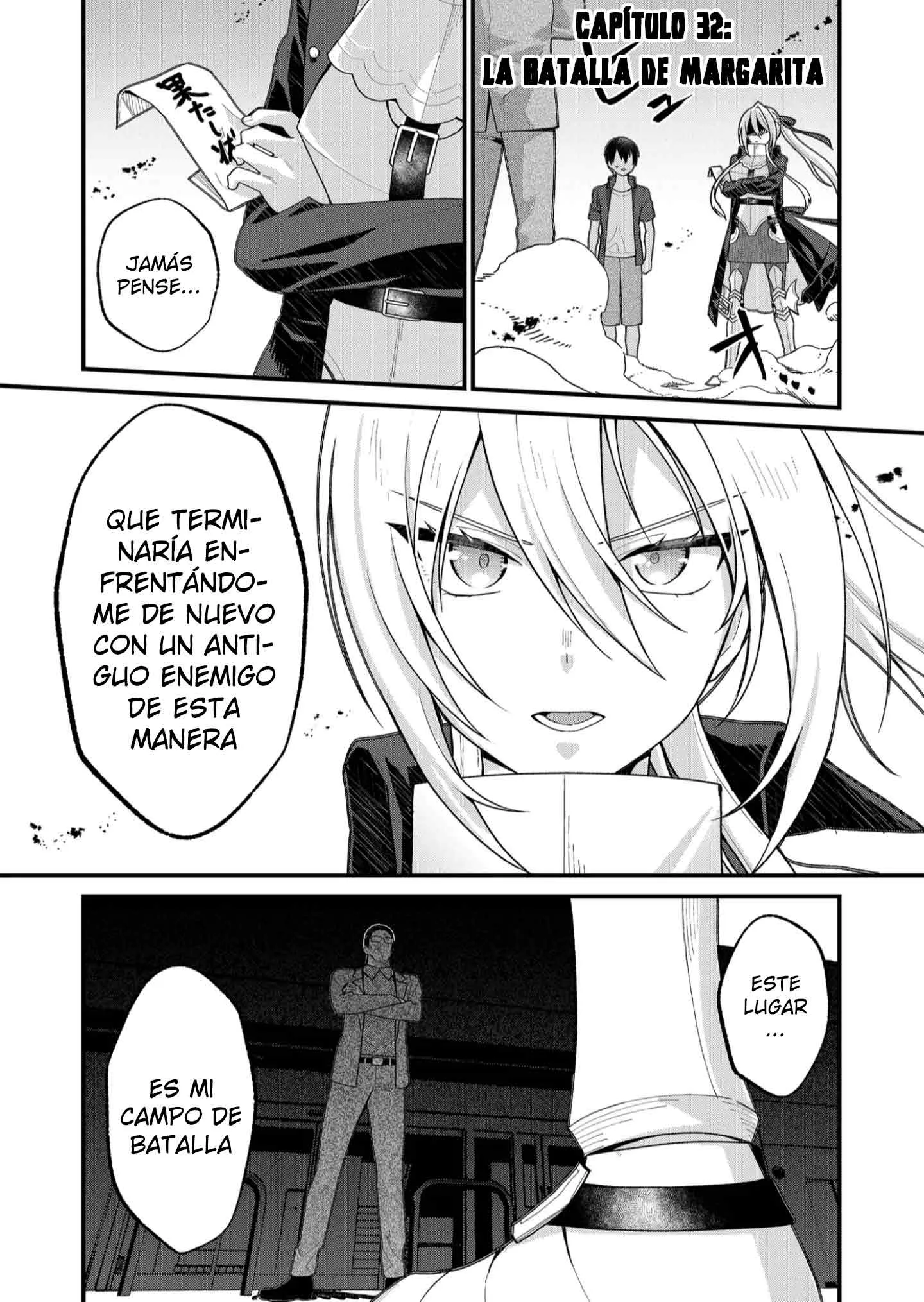 Siempre que regreso a casa, estará alli el fantasma de la Caballero Santa Capítulo 32 - Page 3