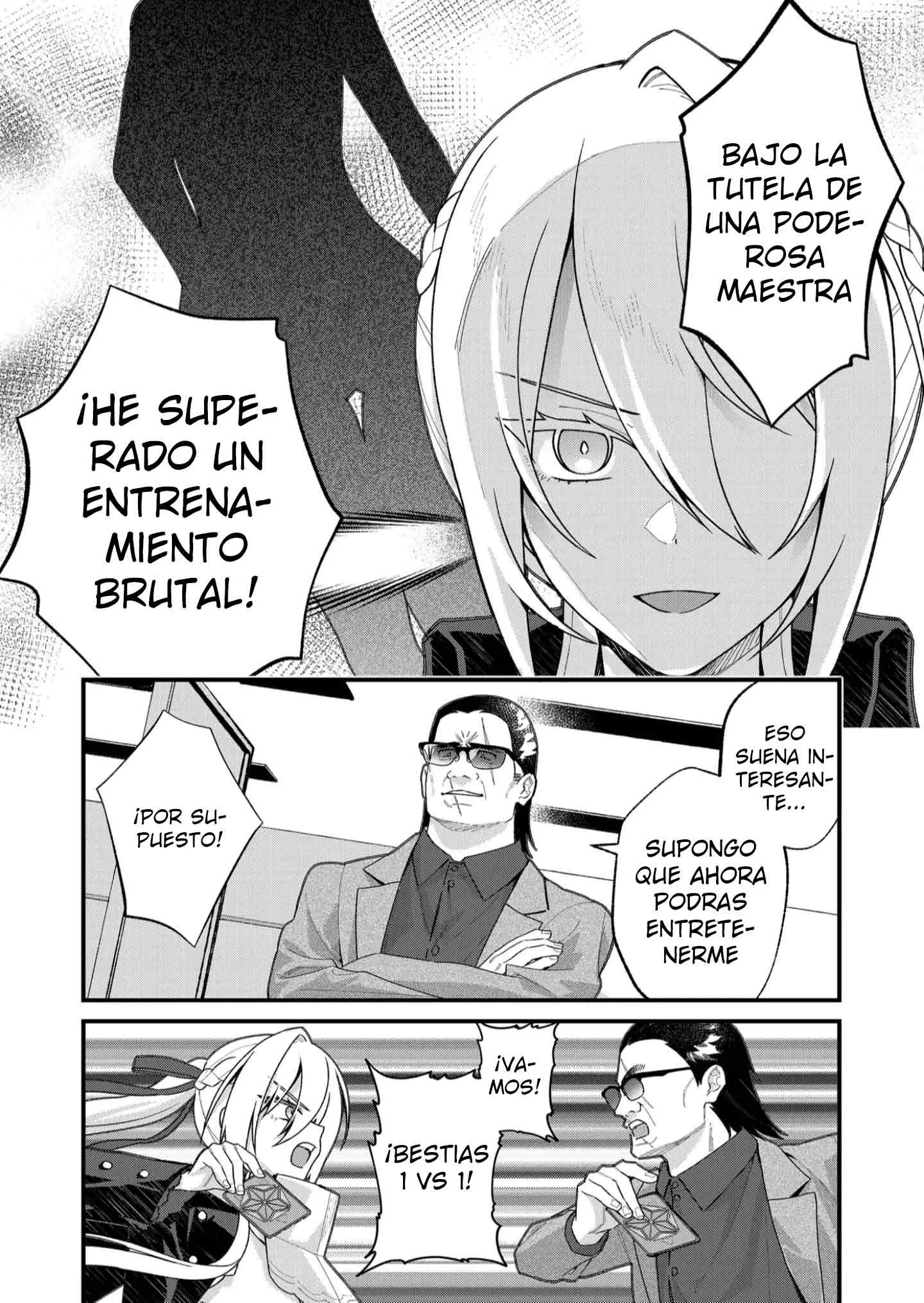 Siempre que regreso a casa, estará alli el fantasma de la Caballero Santa Capítulo 32 - Page 7