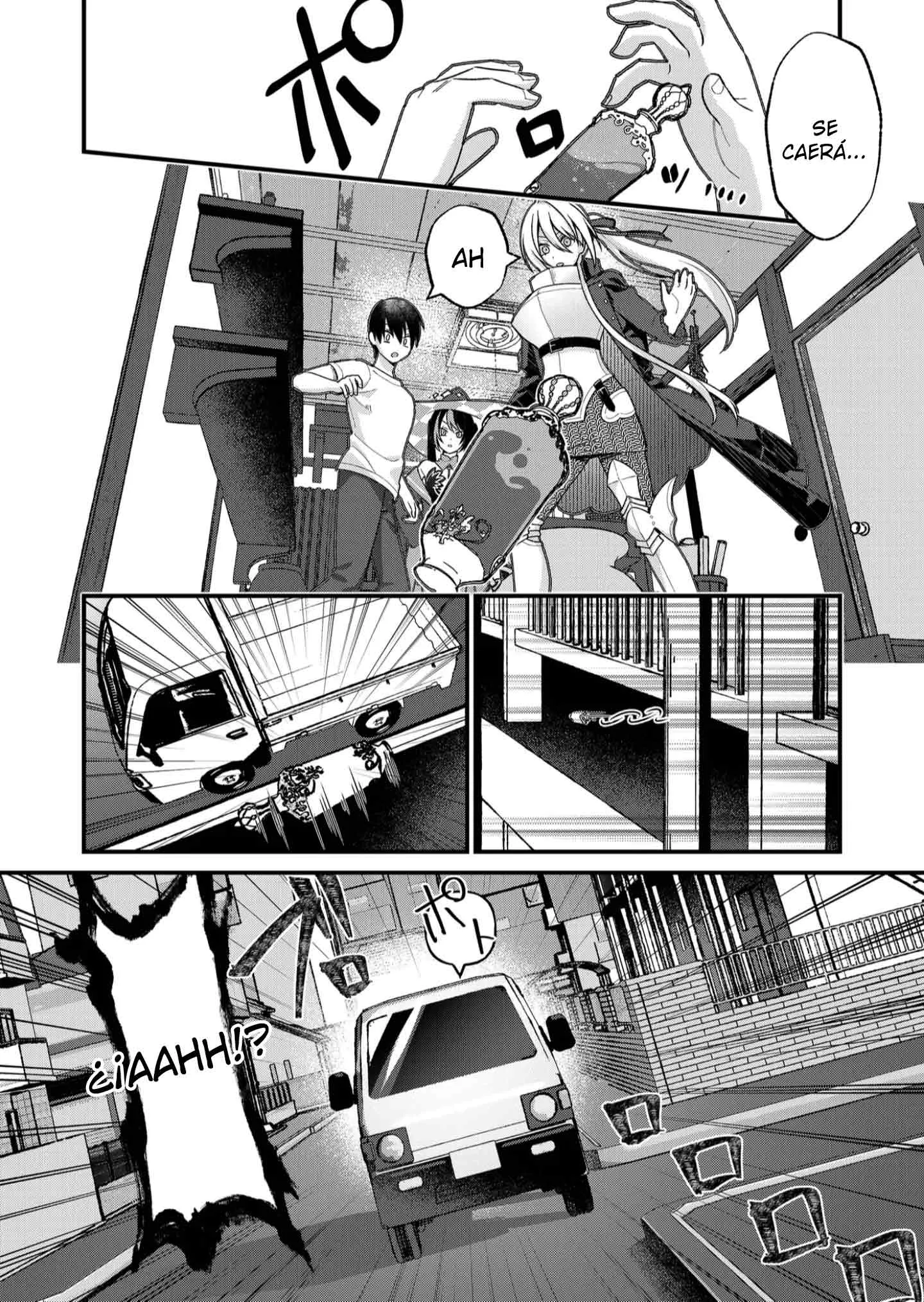 Siempre que regreso a casa, estará alli el fantasma de la Caballero Santa Capítulo 33 - Page 8
