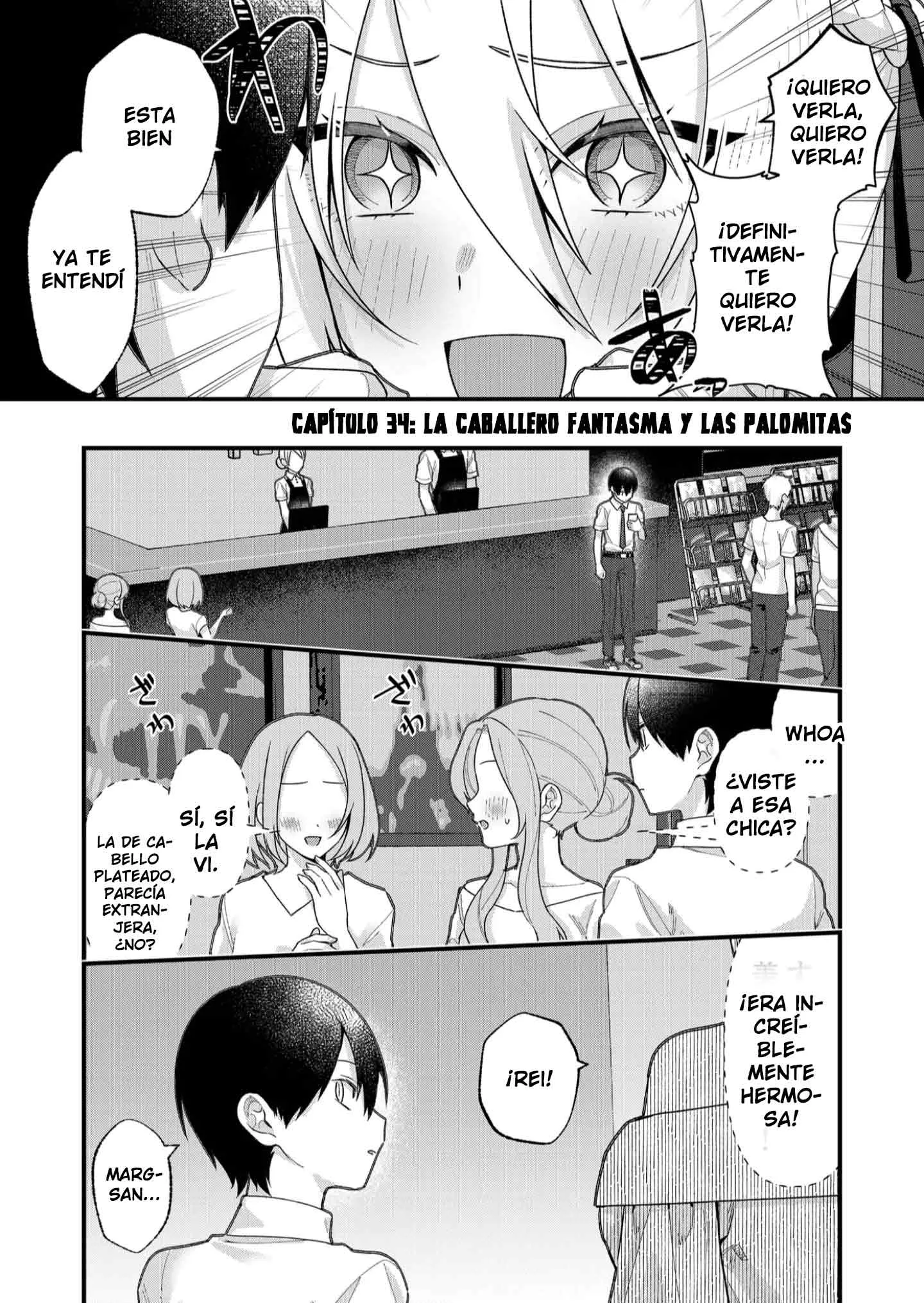 Siempre que regreso a casa, estará alli el fantasma de la Caballero Santa Capítulo 34 - Page 4