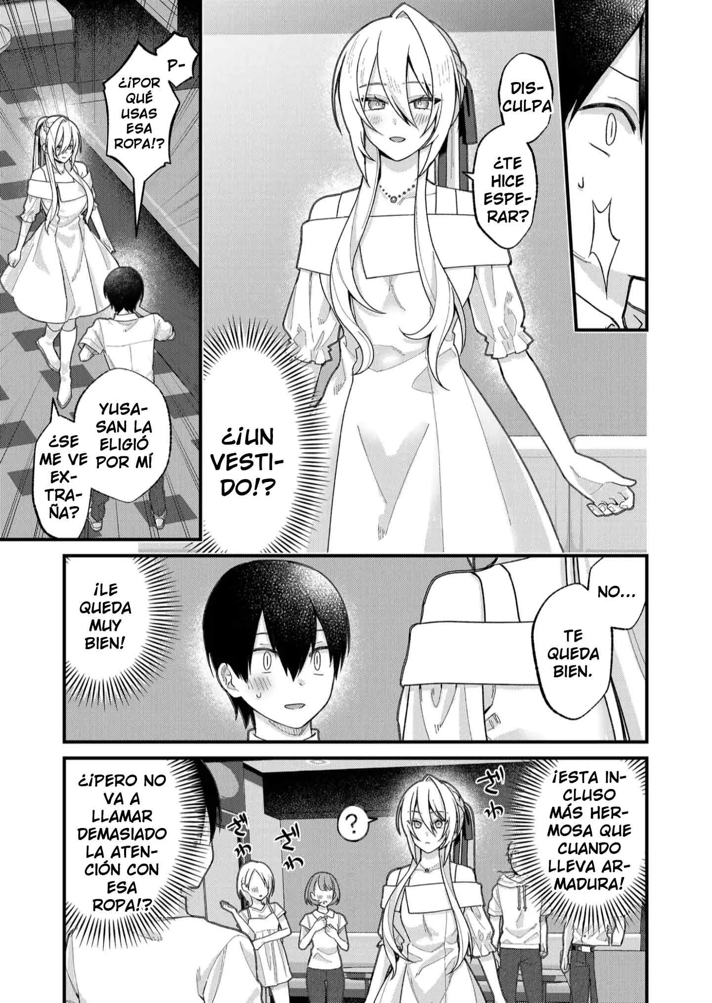 Siempre que regreso a casa, estará alli el fantasma de la Caballero Santa Capítulo 34 - Page 5
